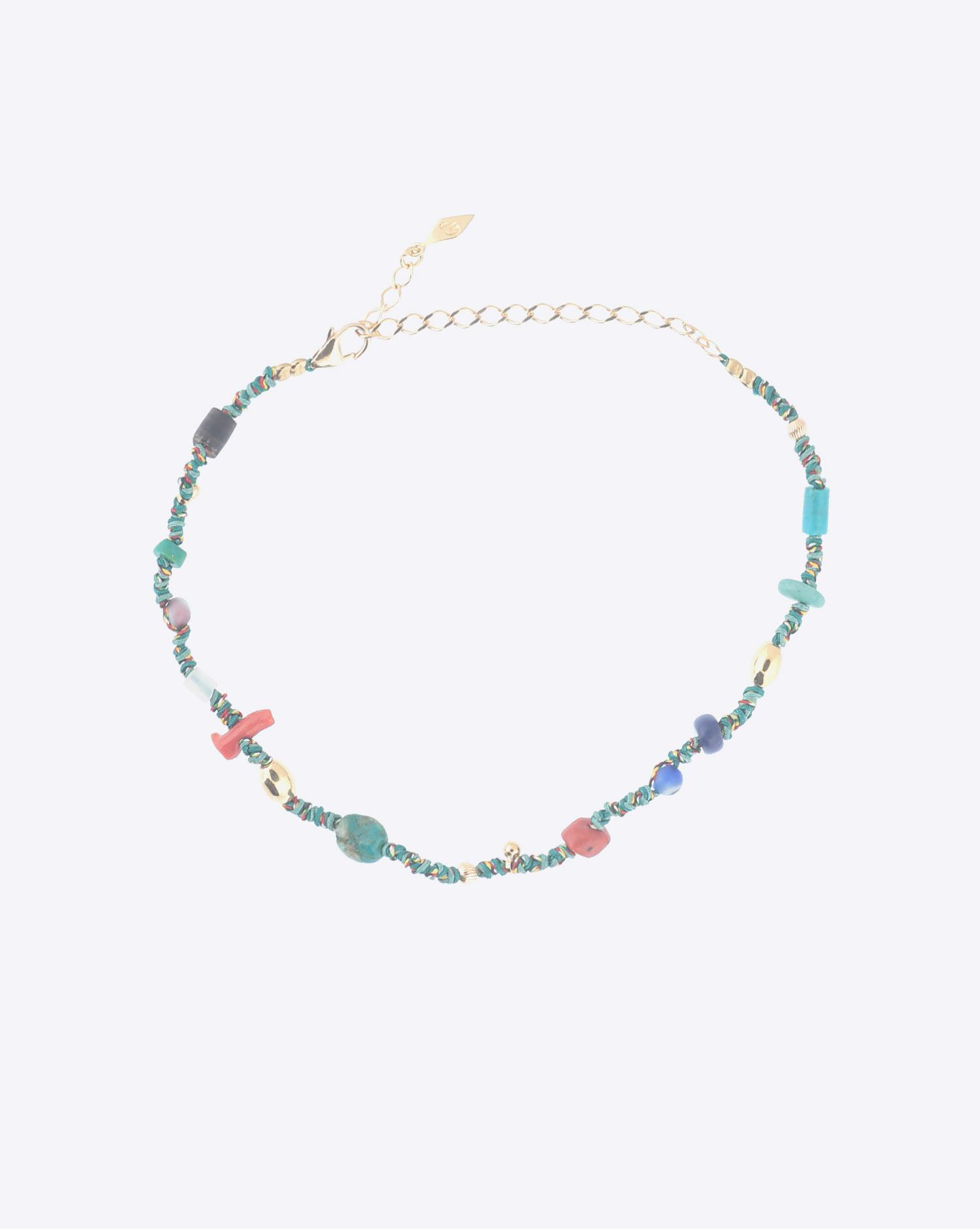 Gachon Pothier Bracelet Cheville Tisses - Bleu   