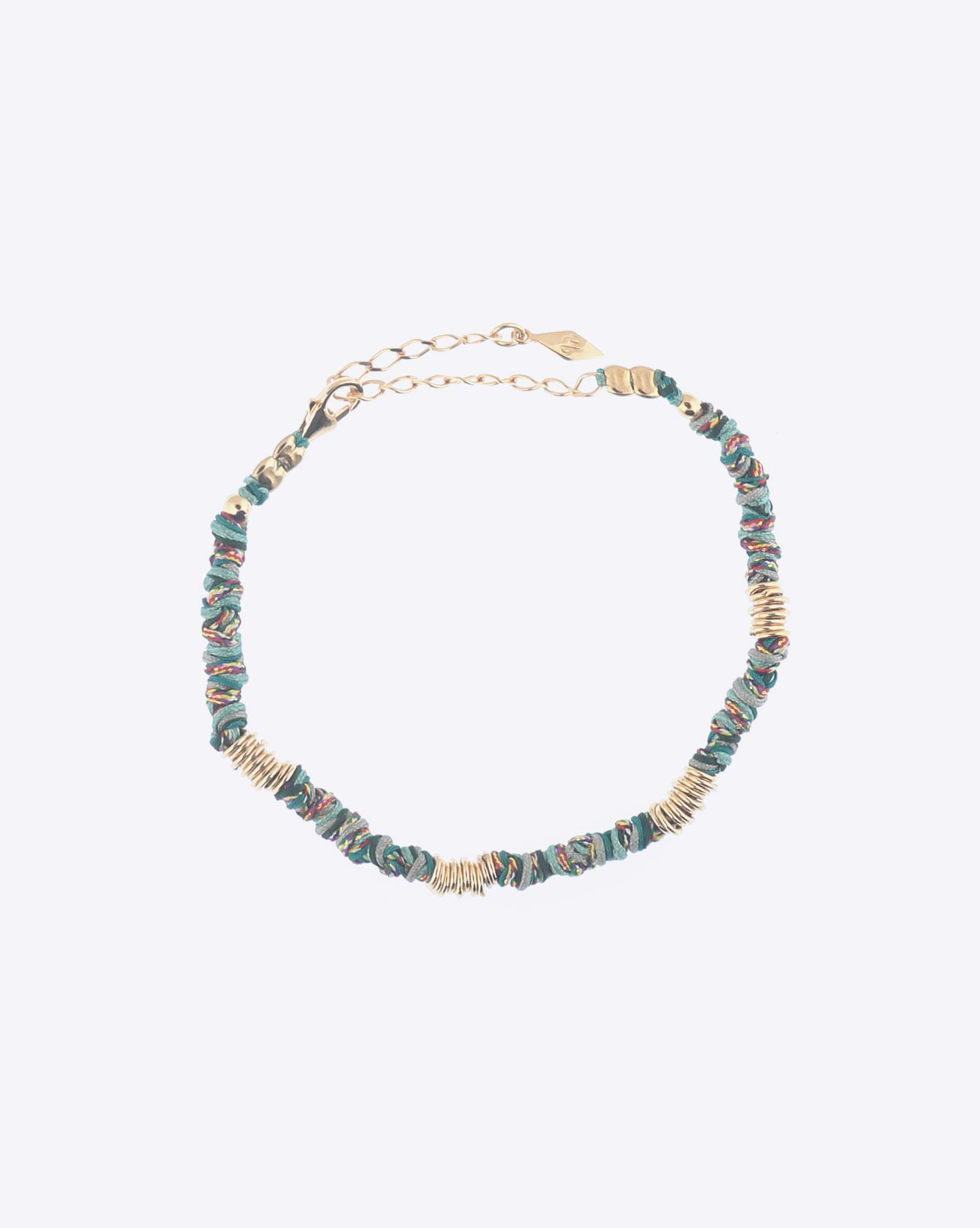 Gachon Pothier Bracelet Masai - Turquoise  