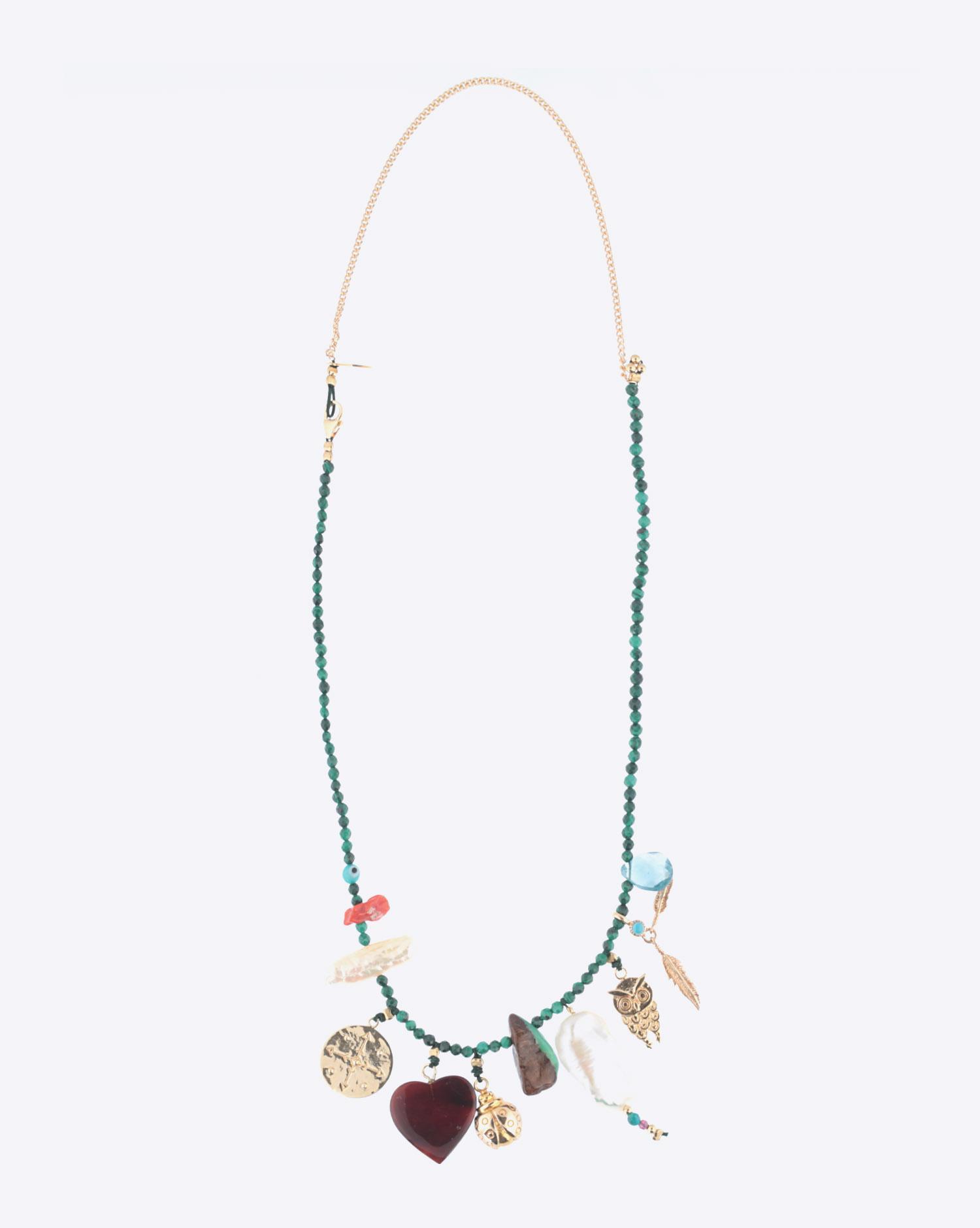 Gachon Pothier Collier Mamouchka - Vert   