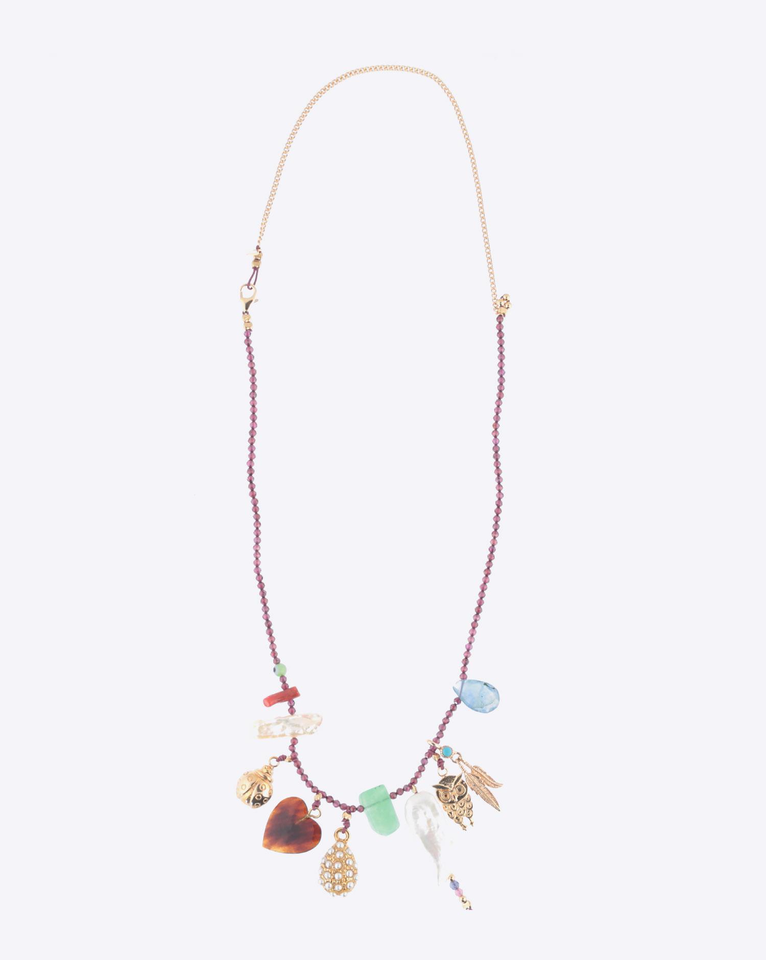 Gachon Pothier Collier Mamouchka - Violet   