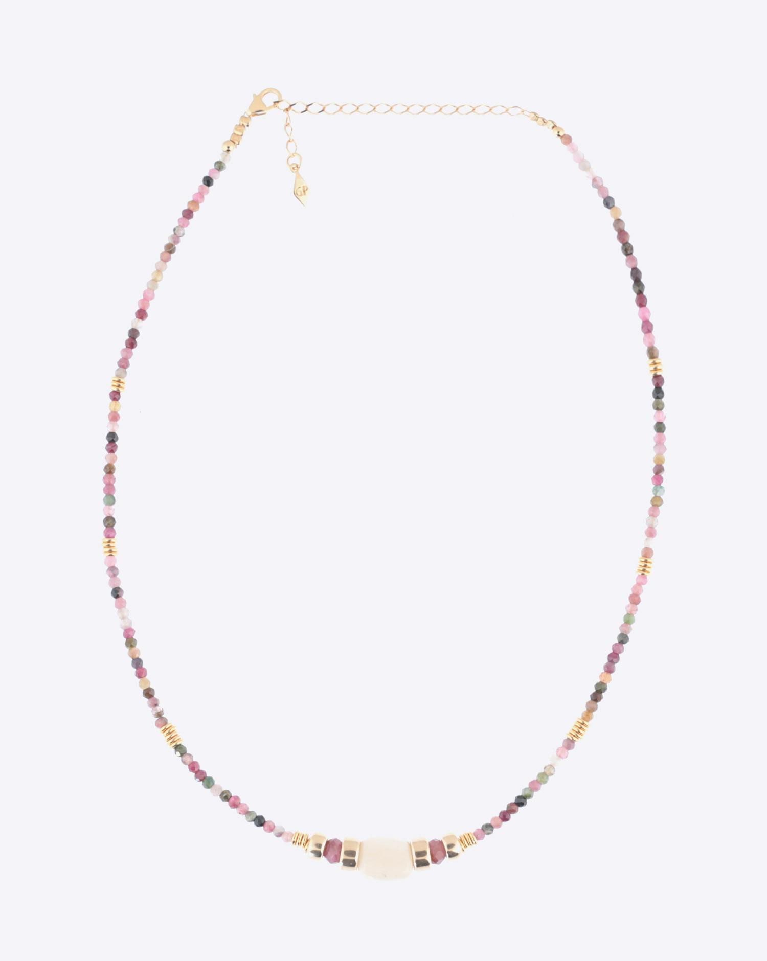 Gachon Pothier Collier Romane XXL - Blanc   