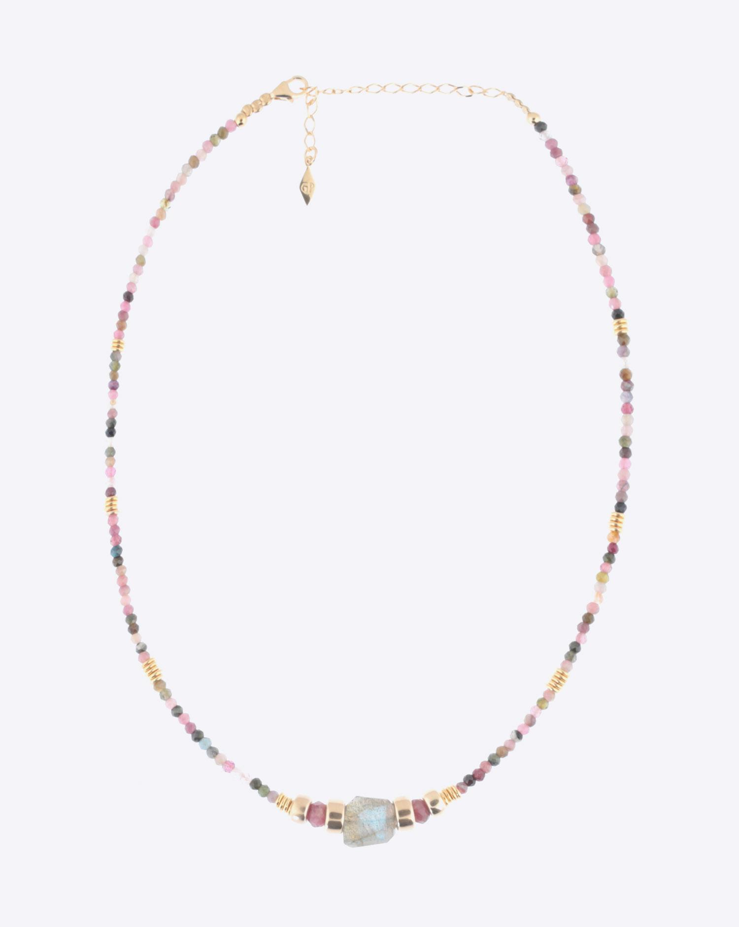 Gachon Pothier Collier Romane XXL - Bleu  