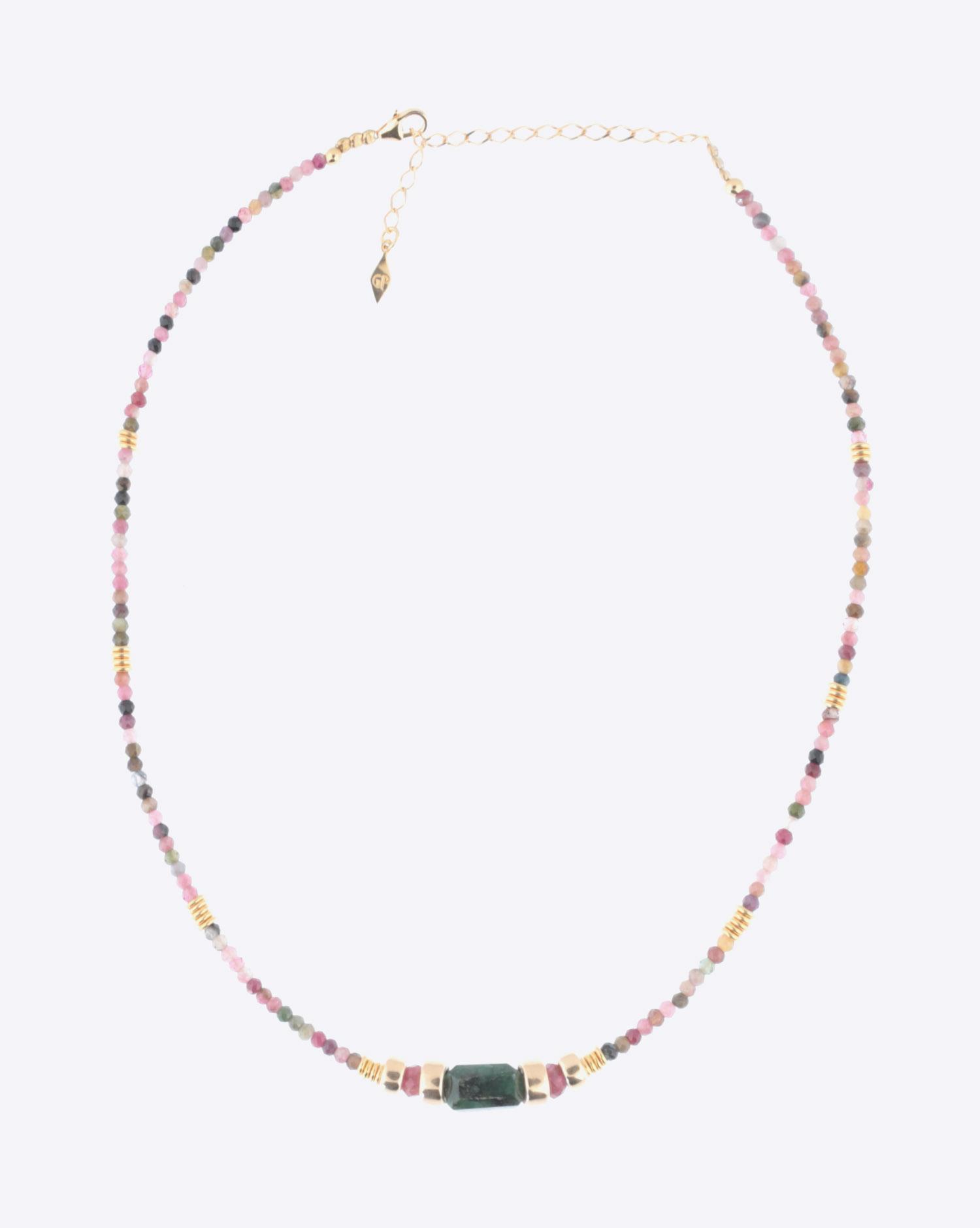 Gachon Pothier Collier Romane XXL - Vert   