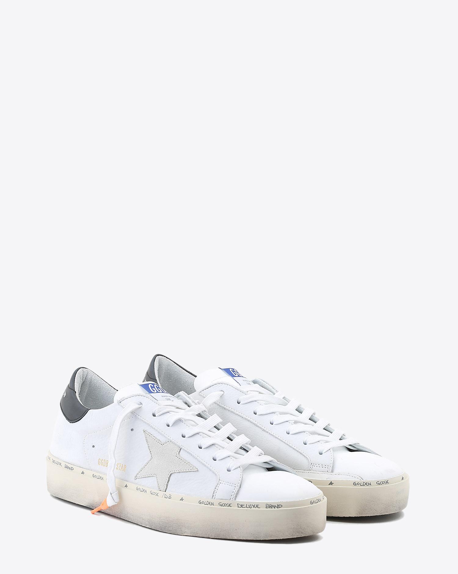 Golden Goose Men Sneakers Hi Star - Ice Nabuk - Ice Star  