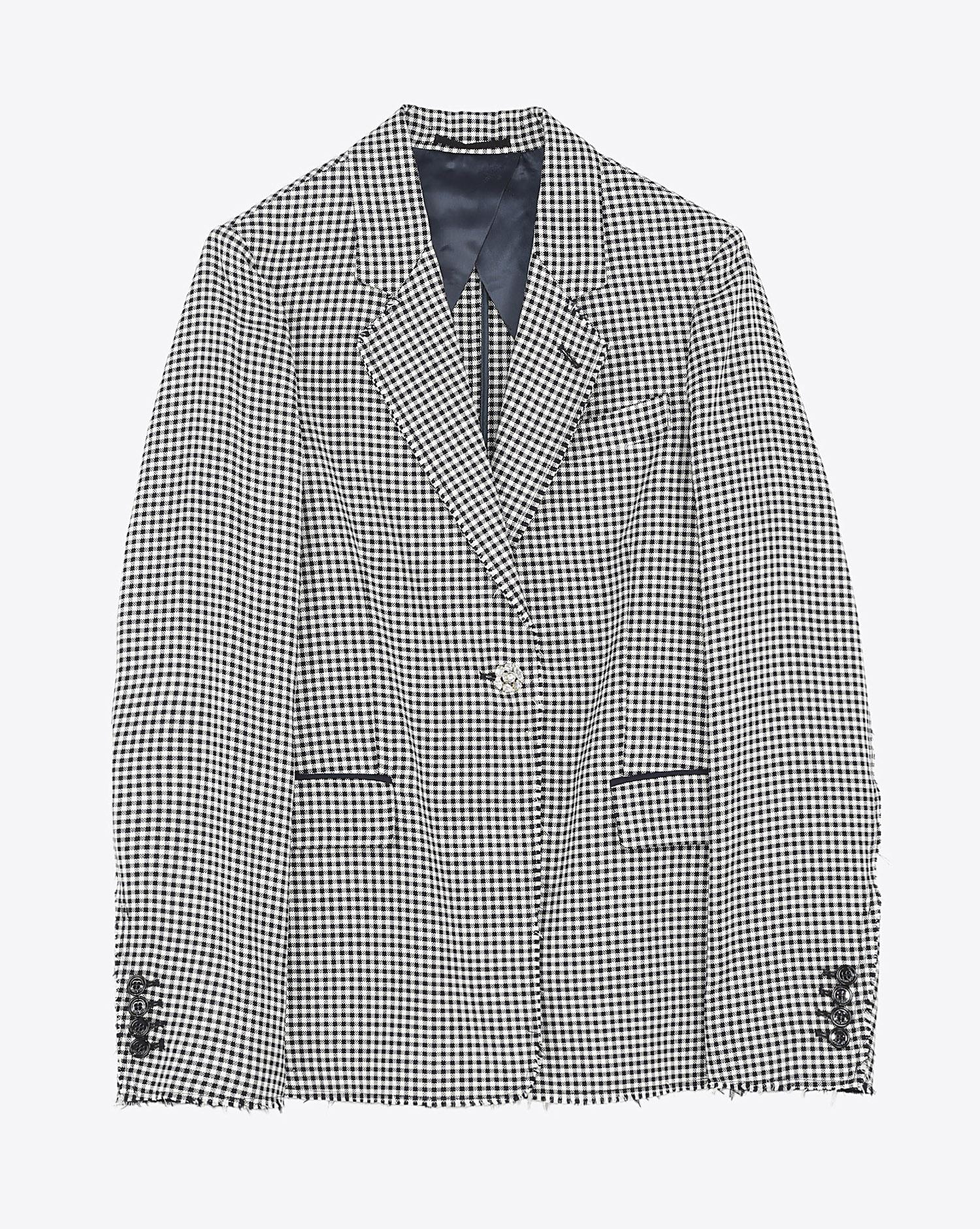 Golden Goose Vêtements Pré-Collection Jacket Golden - Navy White Check  