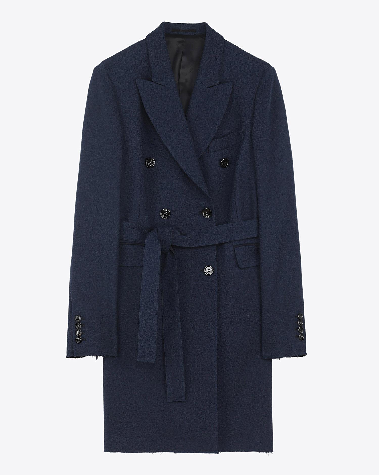Golden Goose Vêtements Pré-Collection Manteau Miya - Navy Wool  