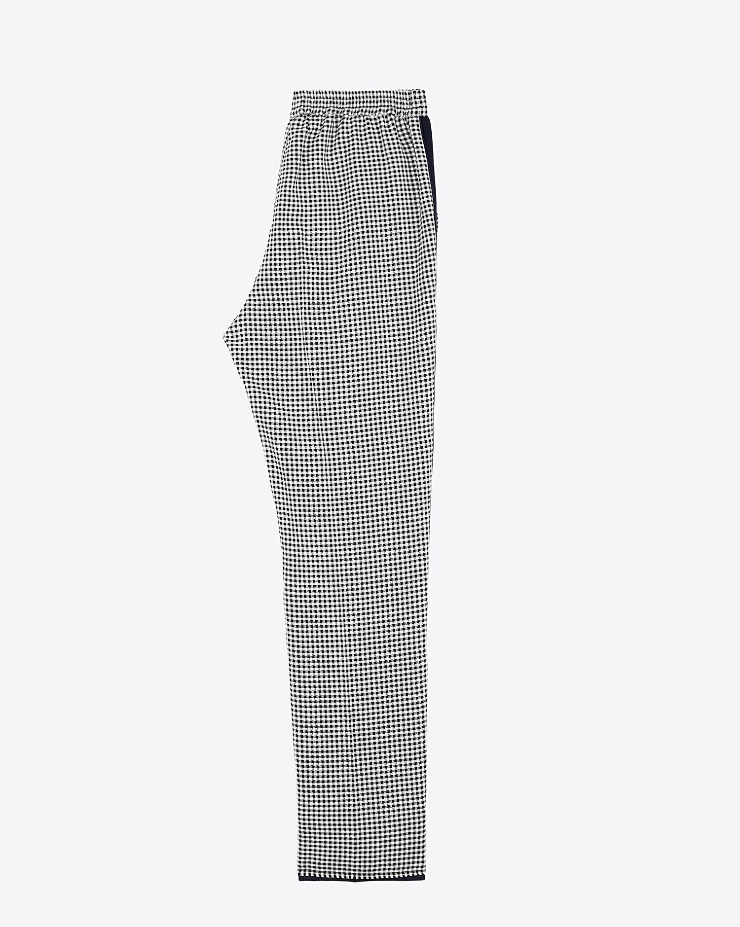 Golden Goose Vêtements Pré-Collection Pant Minori - Navy White Check  