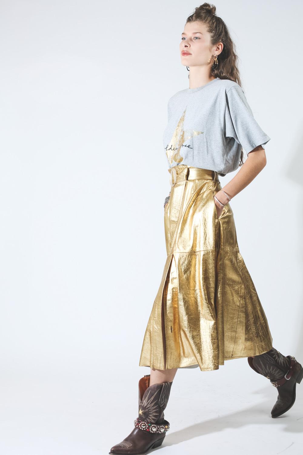 Golden Goose Vêtements Pré-Collection Skirt Akemi - Gold  