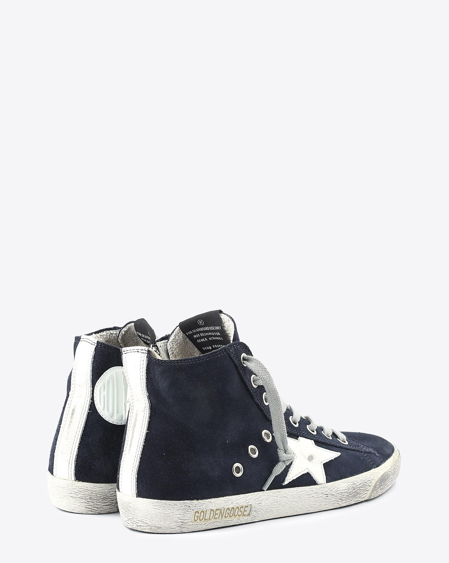 Sneakers femme Francy Classic Night Blue White 50517 Golden Goose. Dos. 
