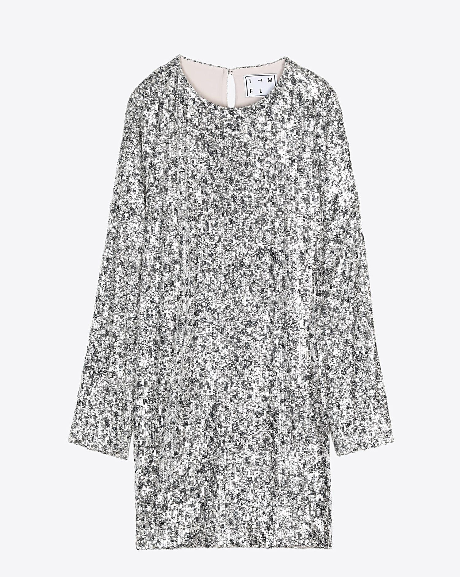 In The Mood For Love Pré-Collection Alexandra Leopard Dress - SilverBlack  