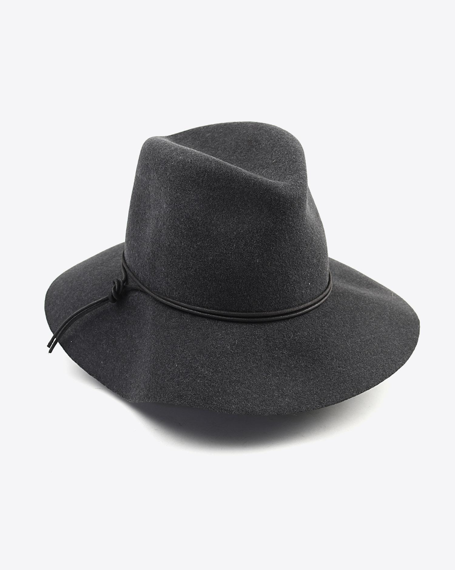 Isabel Marant Accessoires Chapeau KINLY - Anthracite  