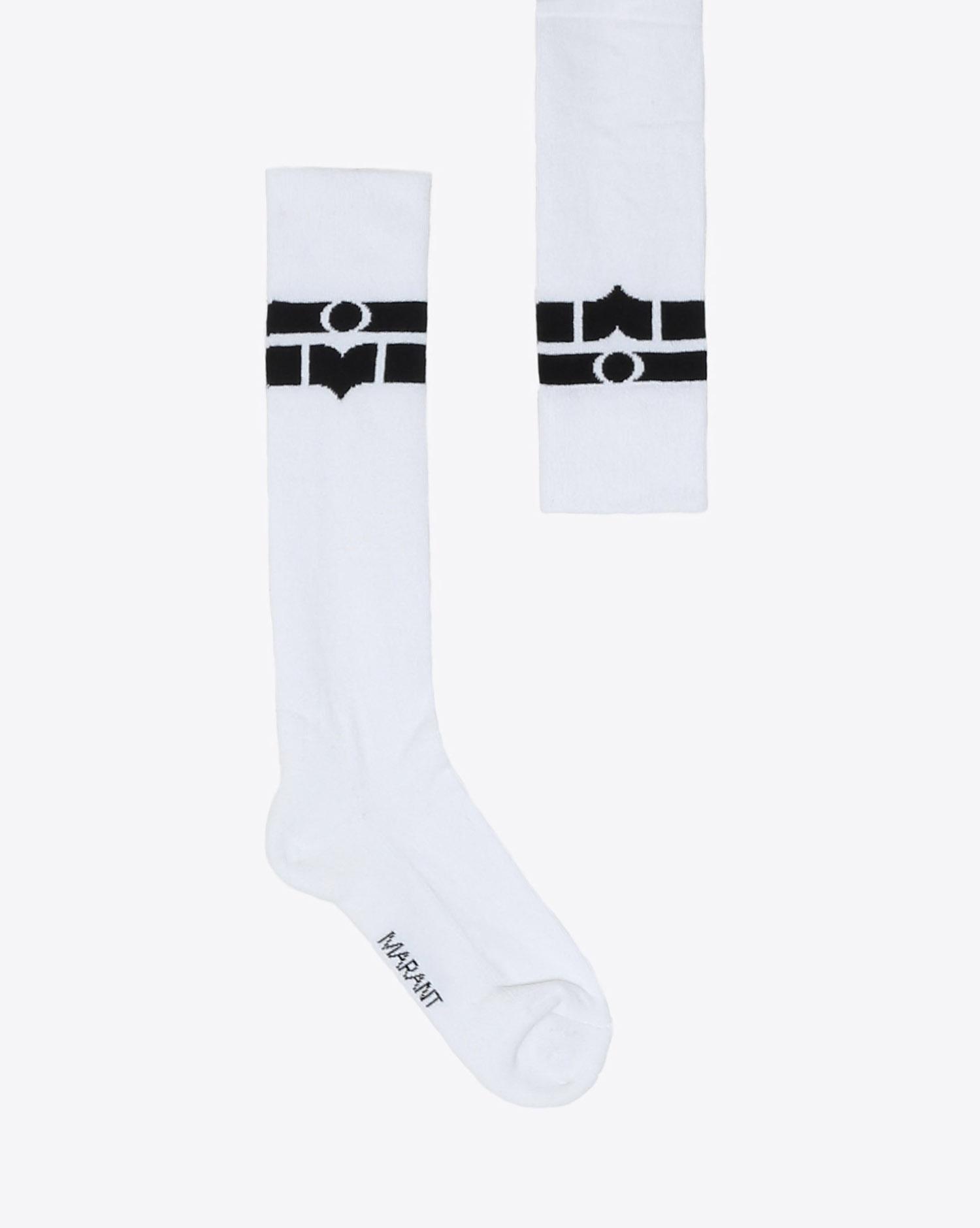 Isabel Marant Accessoires Chaussettes VIBE - White  
