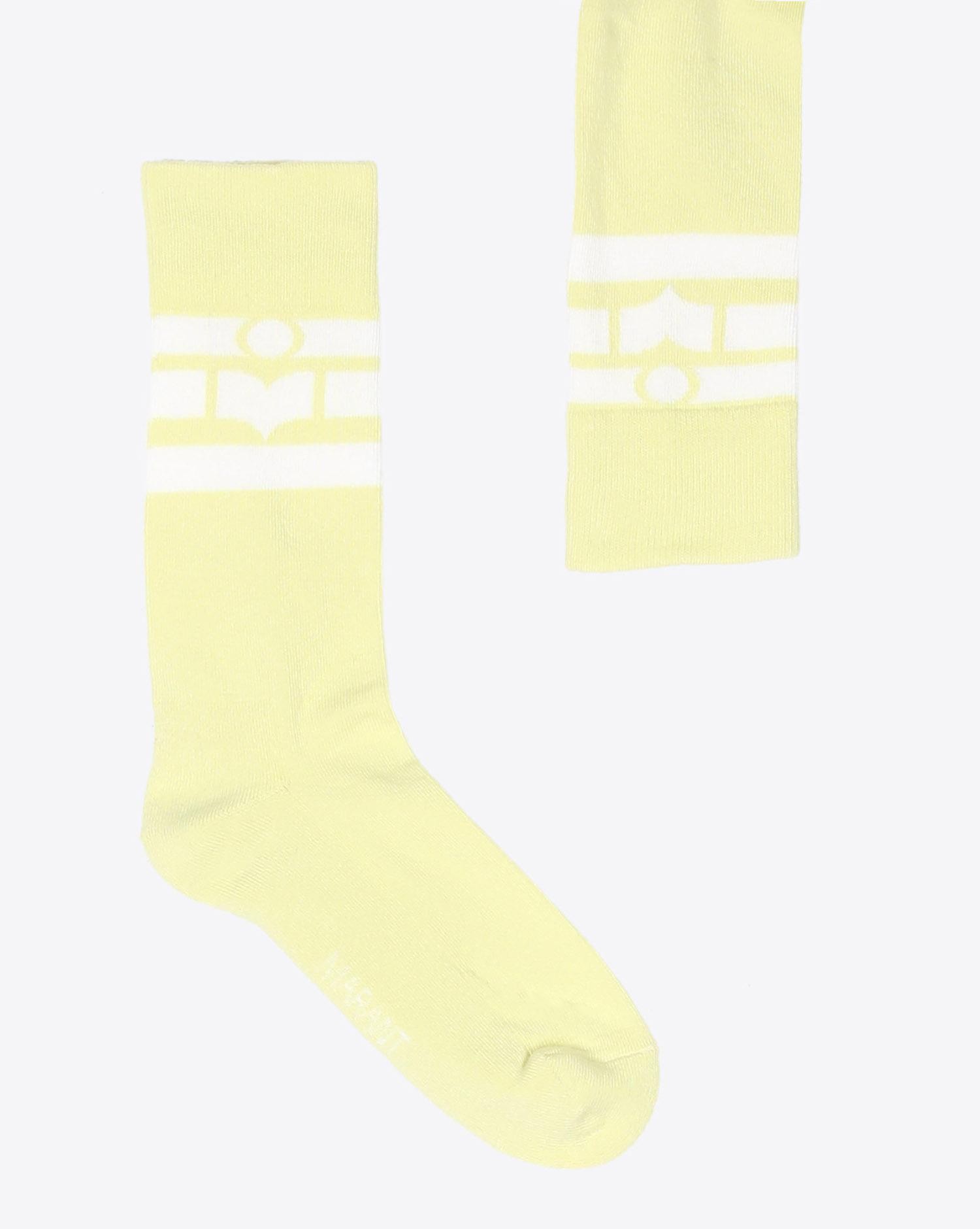 Isabel Marant Accessoires Chaussettes VILY - Light Yellow  