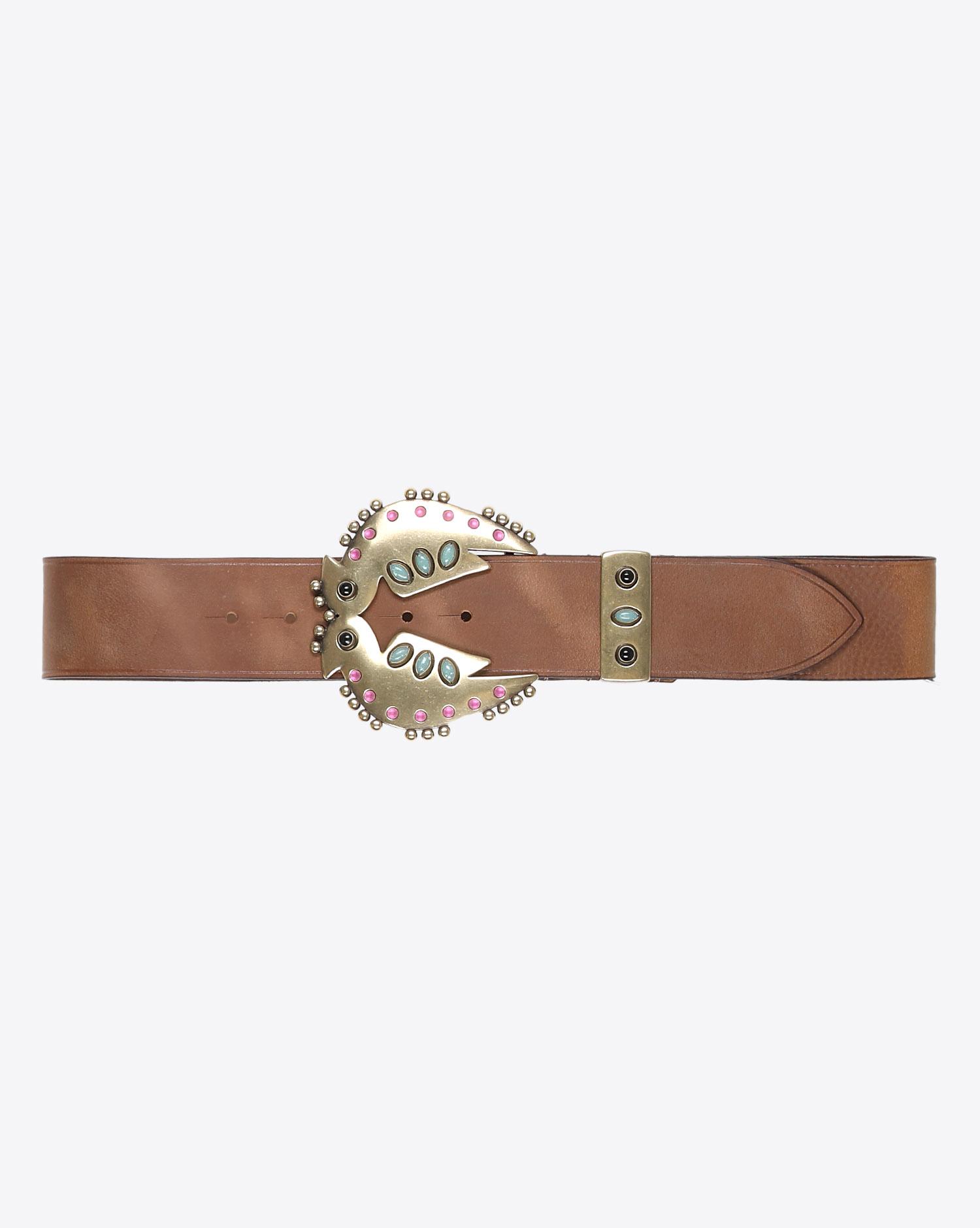 Isabel Marant Accessoires Défilé Ceinture ABIGAIL - Brown  