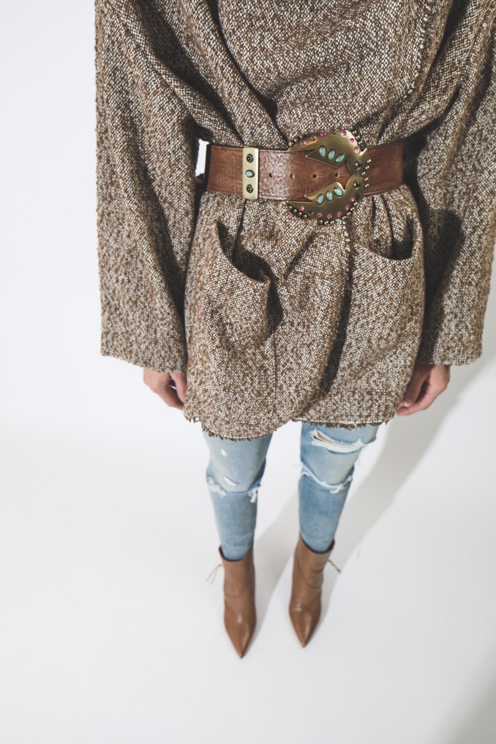 Isabel Marant Accessoires Défilé Ceinture ABIGAIL - Brown  