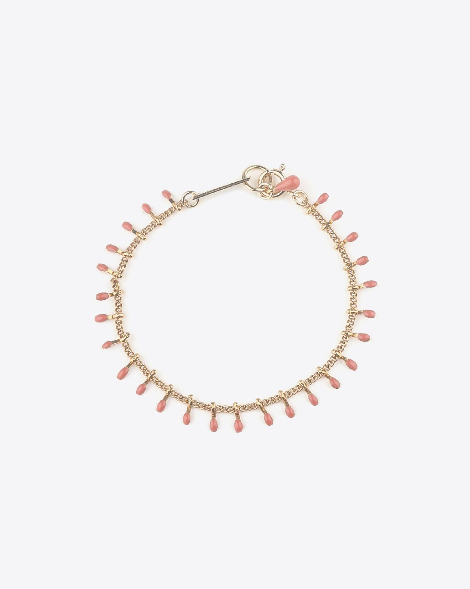 Isabel Marant Bijoux Bracelet CASABLANCA Mini Perles - Rosewood  