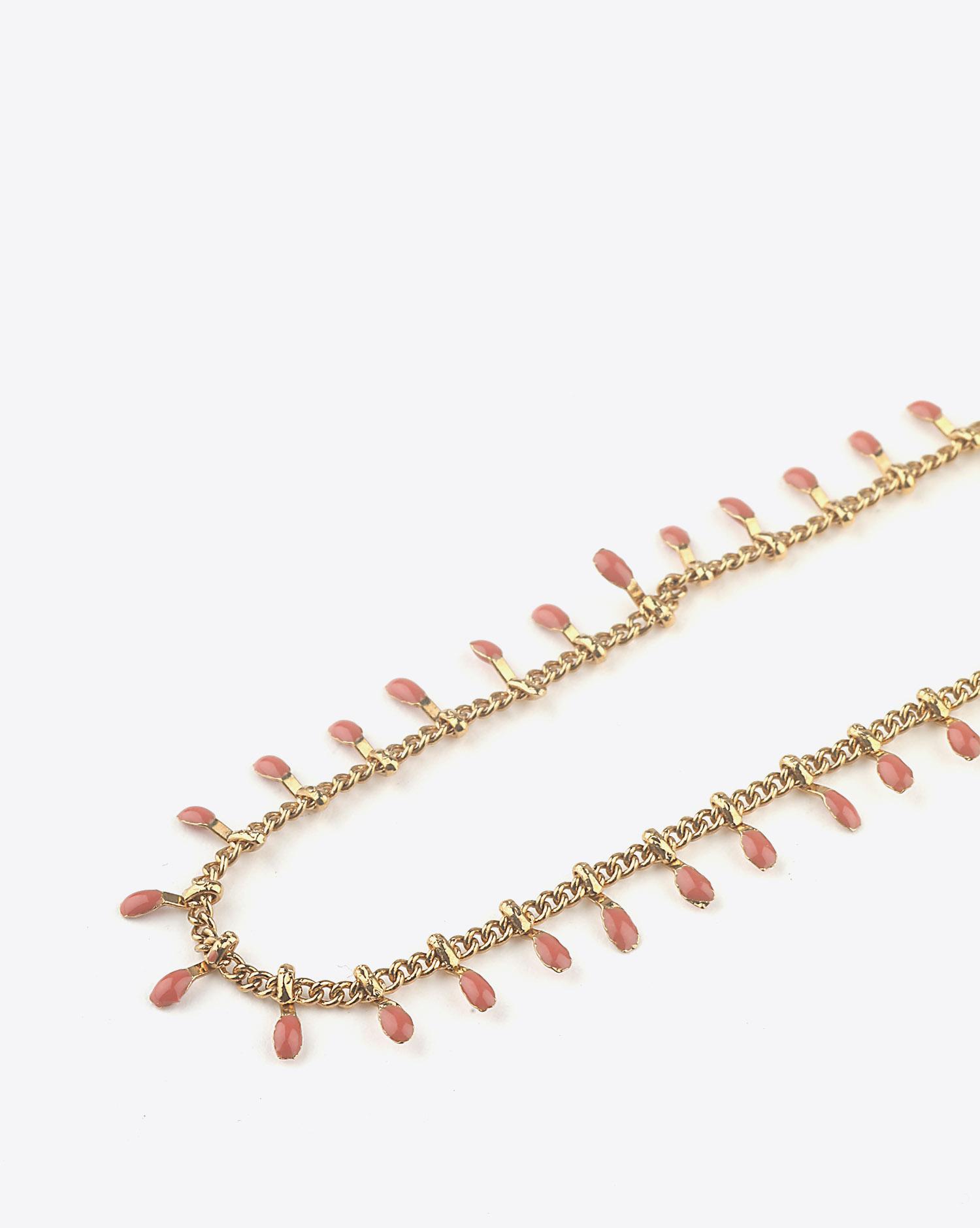 Isabel Marant Bijoux Bracelet CASABLANCA Mini Perles - Rosewood  