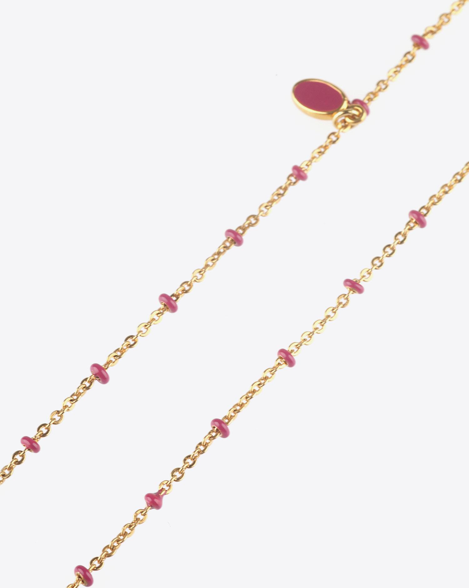 Isabel Marant Bijoux Médaille CASABLANCA - Fuchsia  