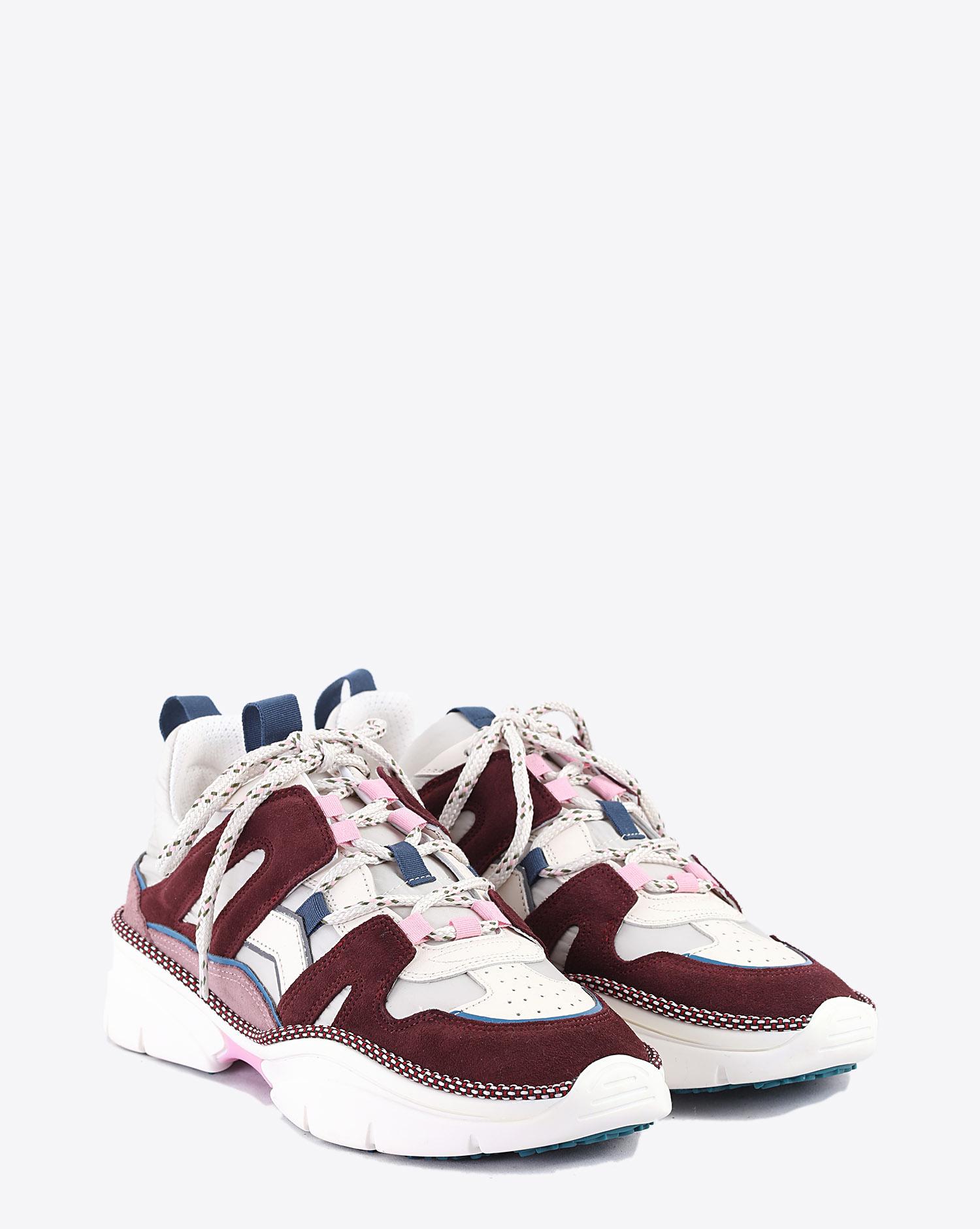 Isabel Marant Chaussures Baskets KINDSAY - Light Grey  