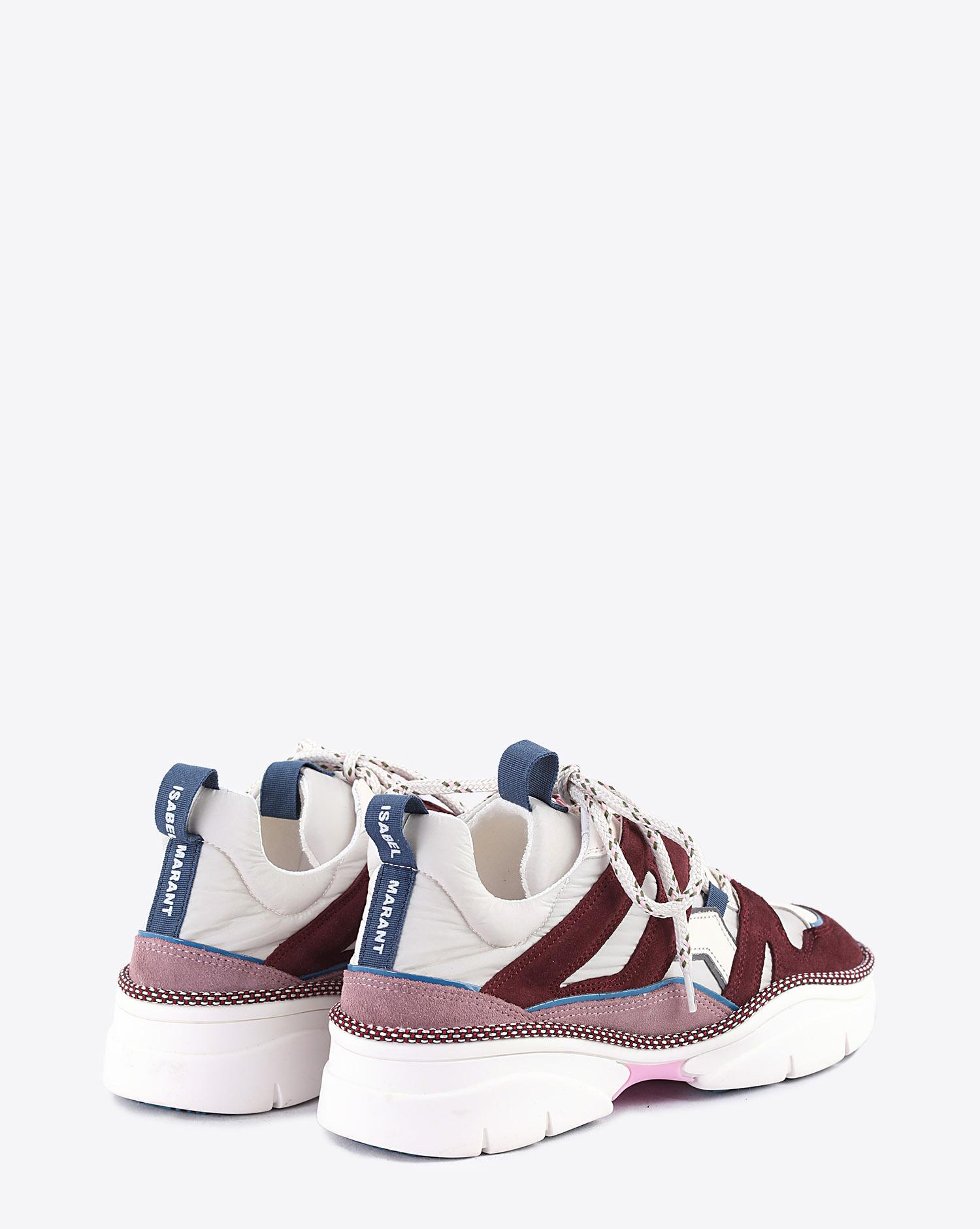 Isabel Marant Chaussures Baskets KINDSAY - Light Grey  