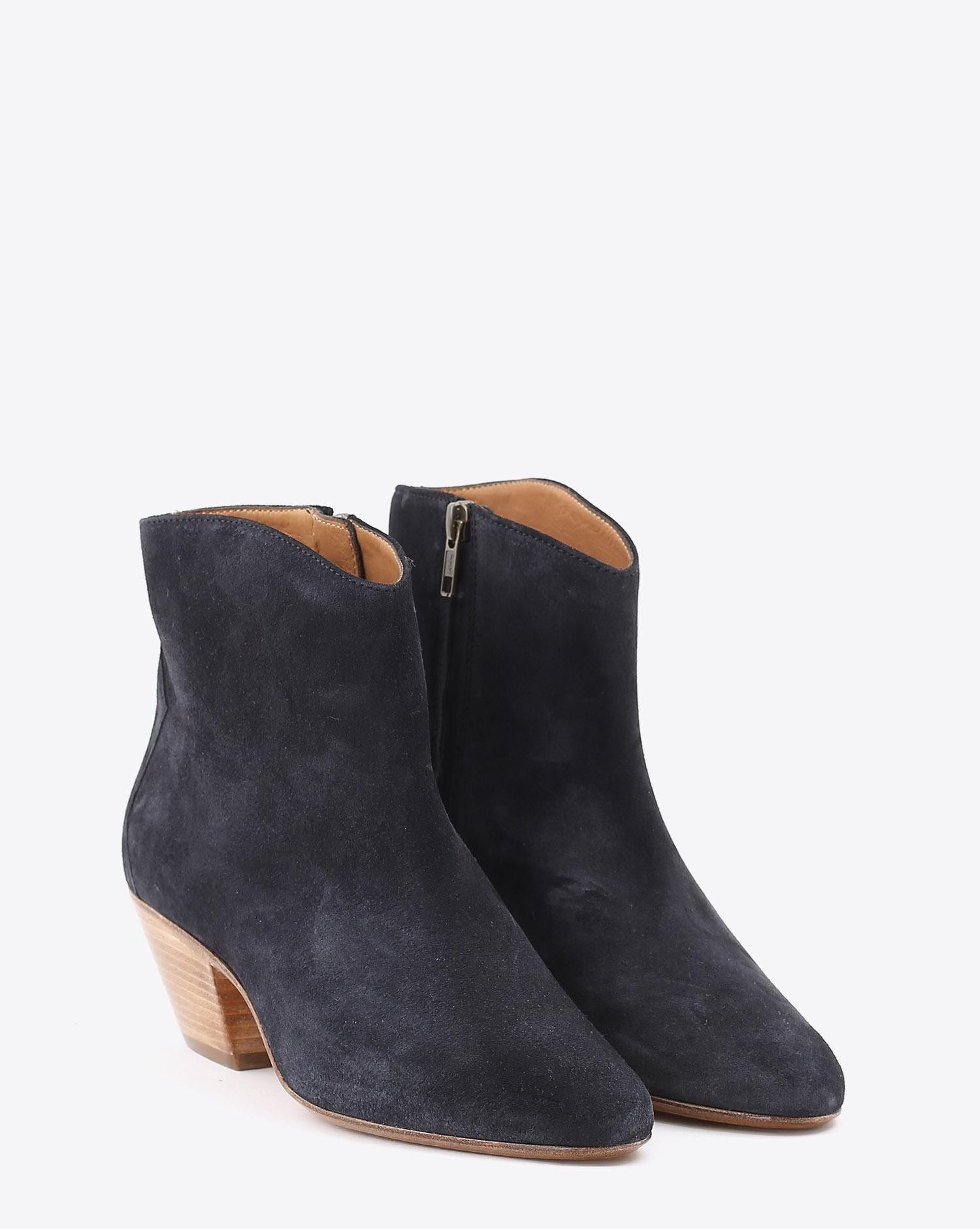 Isabel Marant Chaussures Boots DACKEN - Faded Black    