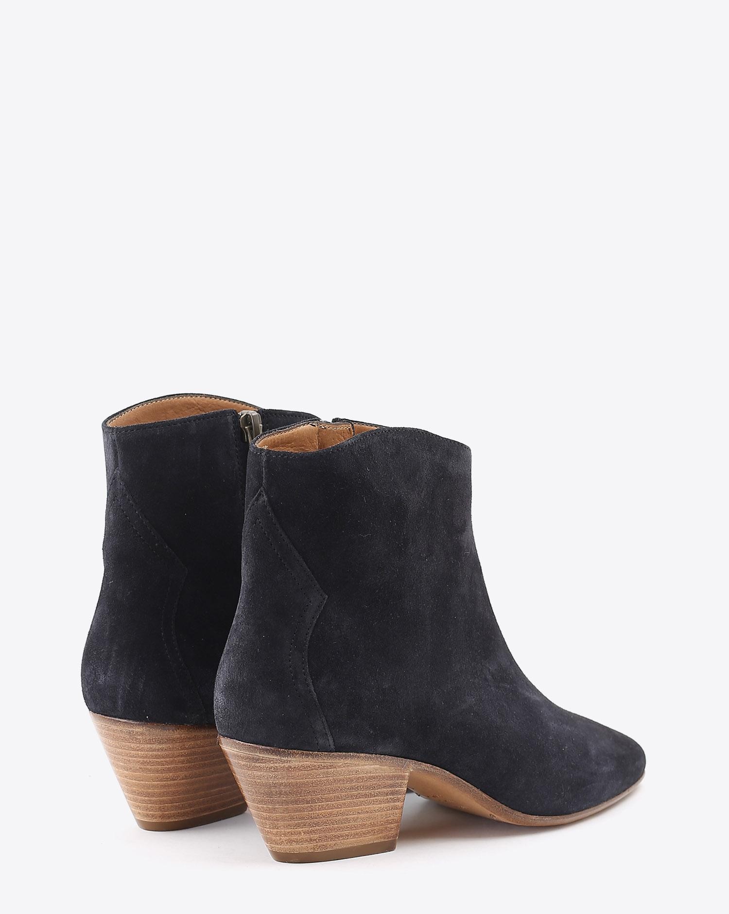 Isabel Marant Chaussures Boots DACKEN - Faded Black    