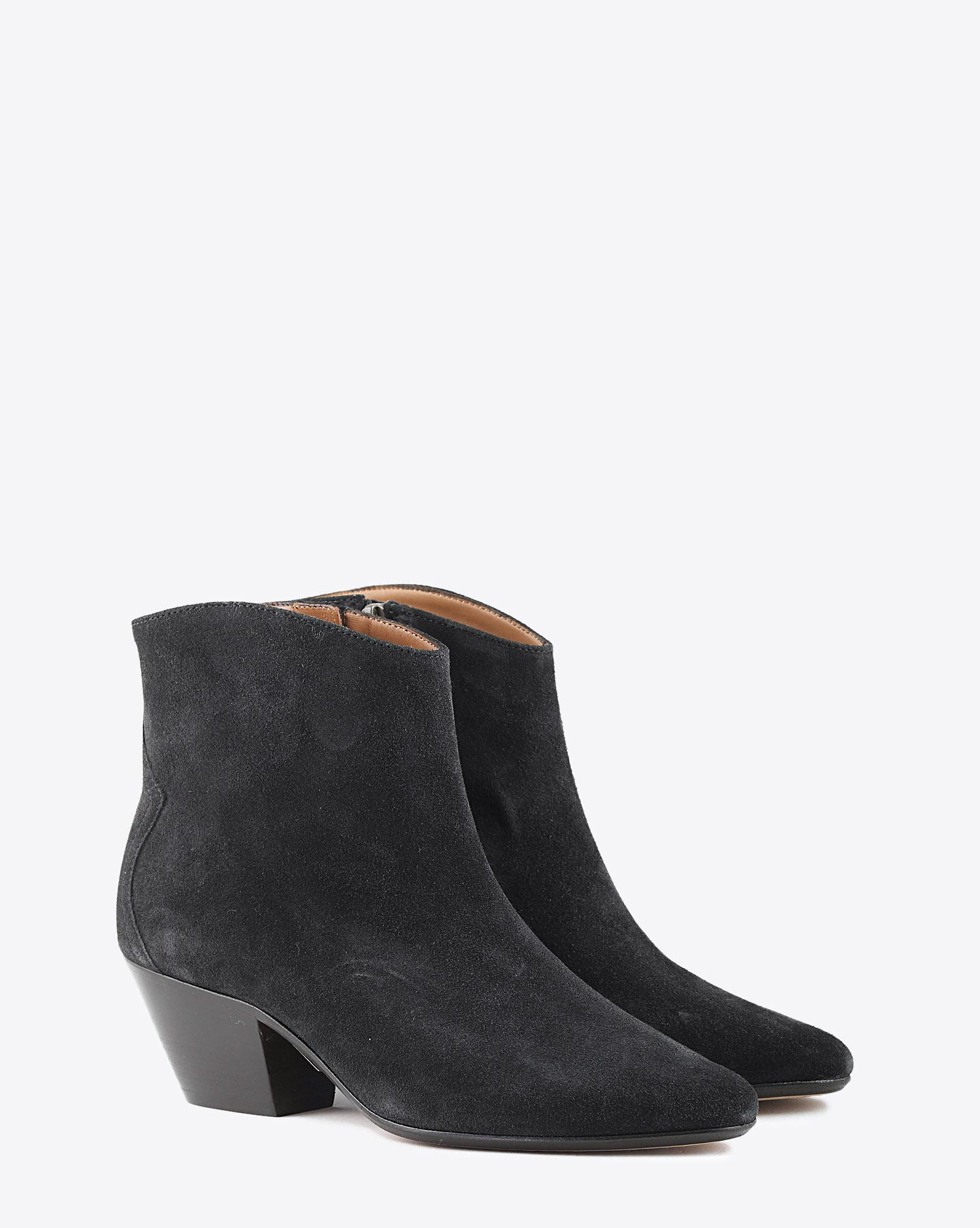 Isabel Marant Chaussures Boots DACKEN - Faded Black H20  