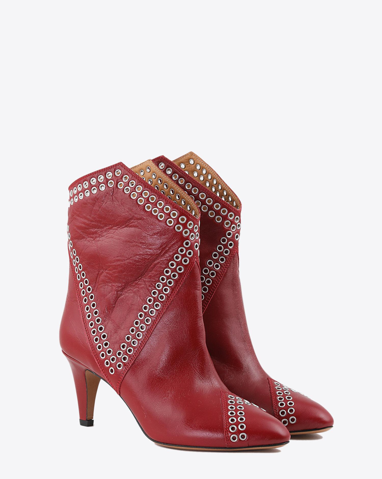 Isabel Marant Chaussures Boots DEMKA - Red  