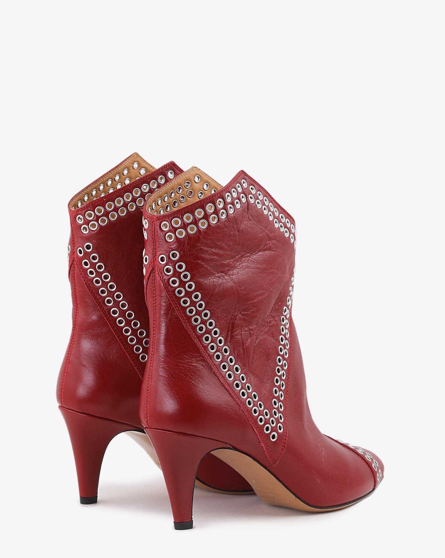 Isabel Marant Chaussures Boots DEMKA - Red  