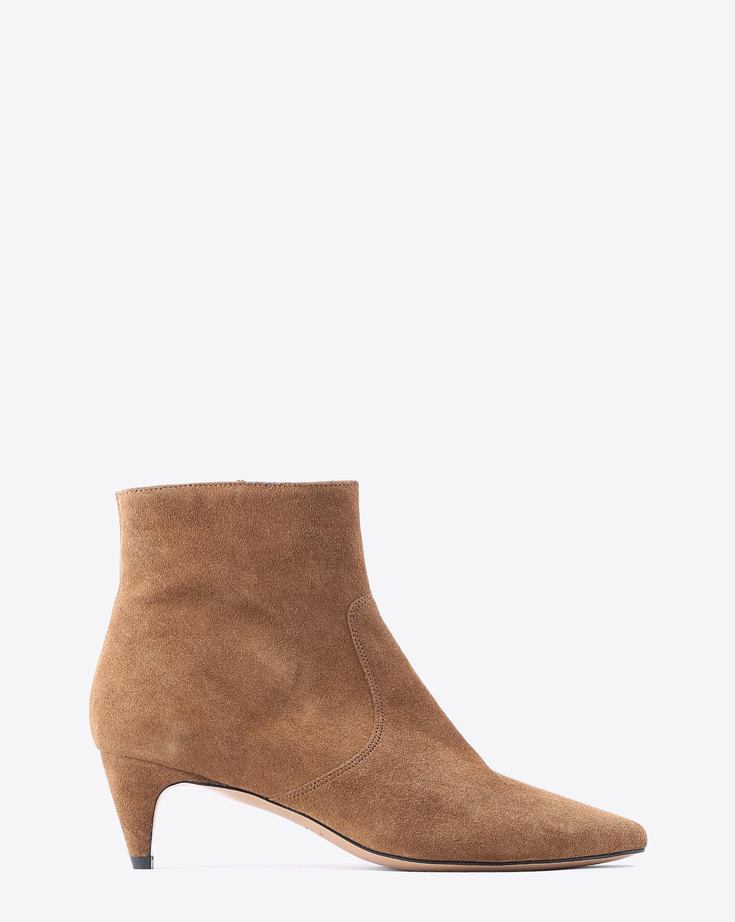 Isabel Marant Chaussures Boots DERST -  Suede Cognac   