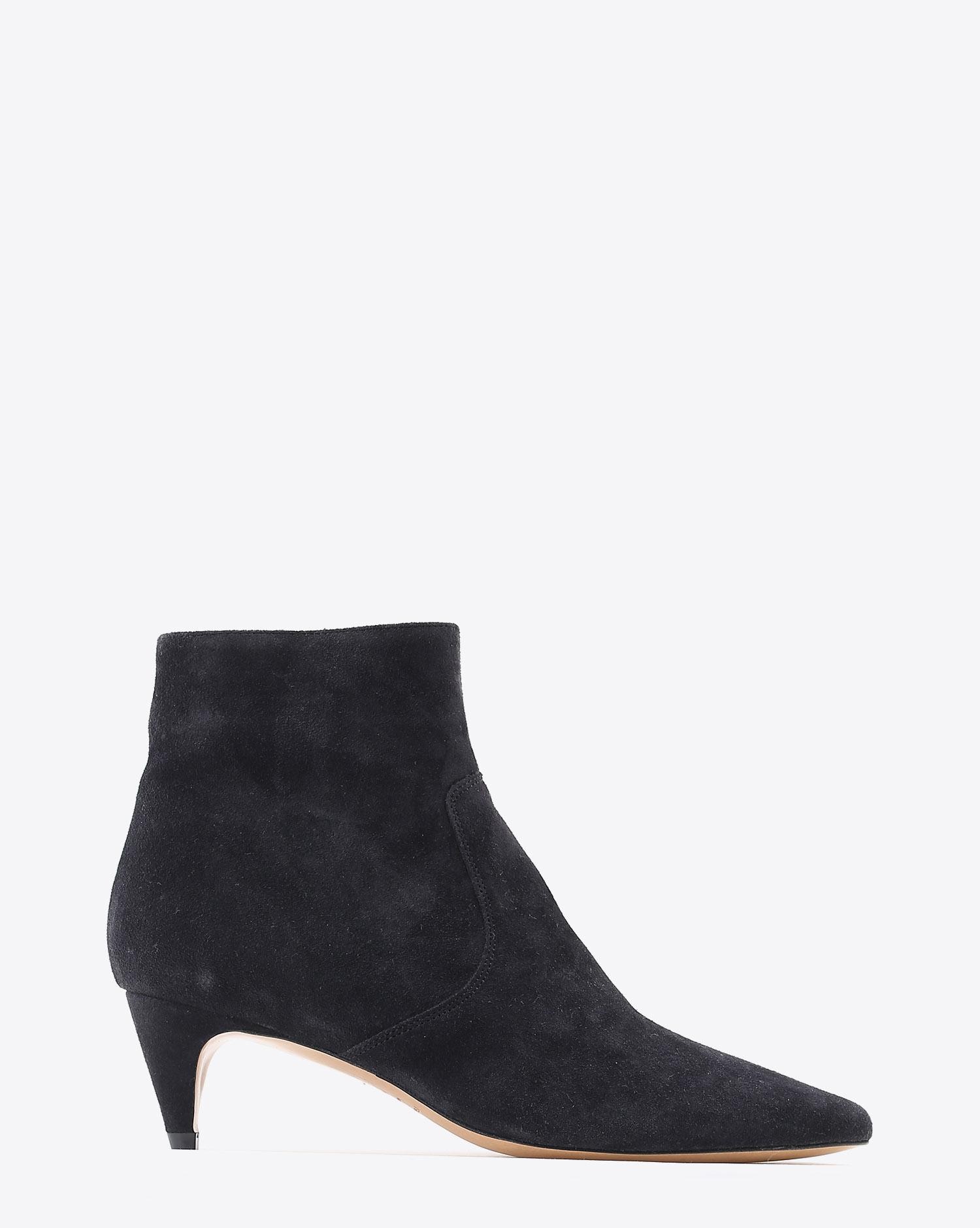 Isabel Marant Chaussures Boots DERST -  Suede Faded Black   