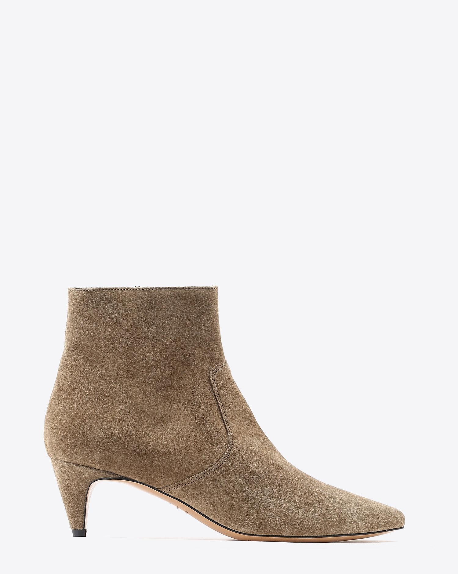 Isabel Marant Chaussures Boots DERST -  Suede Taupe   
