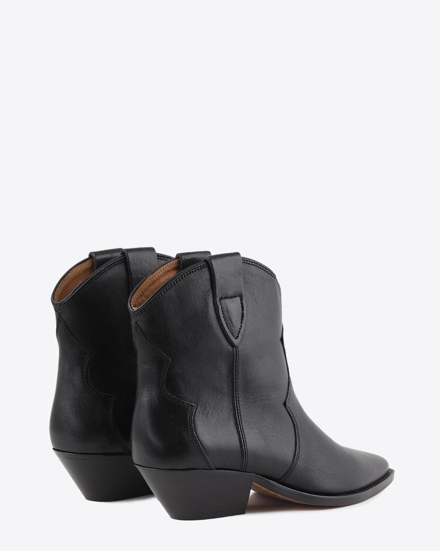 Isabel Marant Chaussures Boots DEWINA - Cuir Noir  