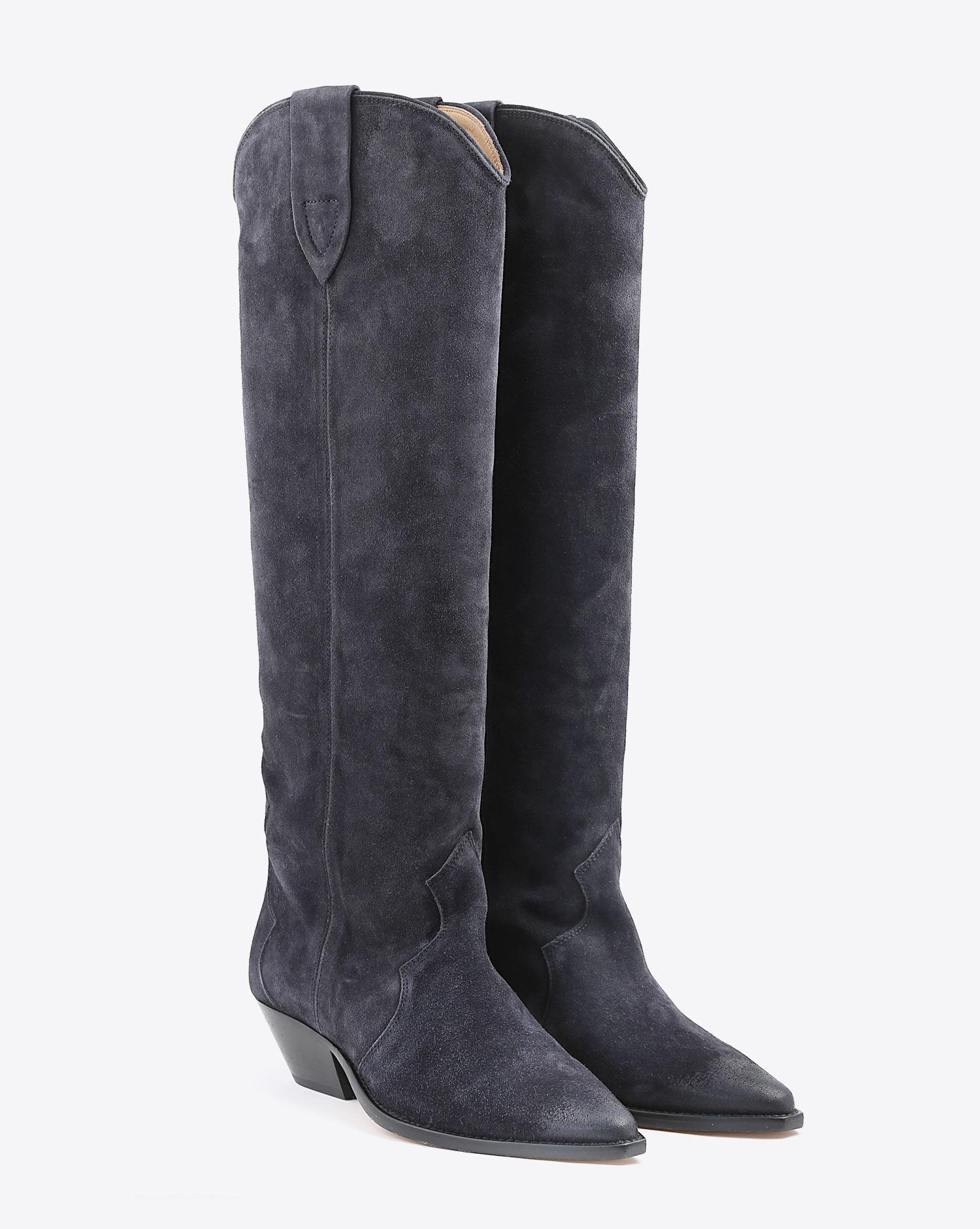 Bottes Denvee Isabel Marant Faded Black.