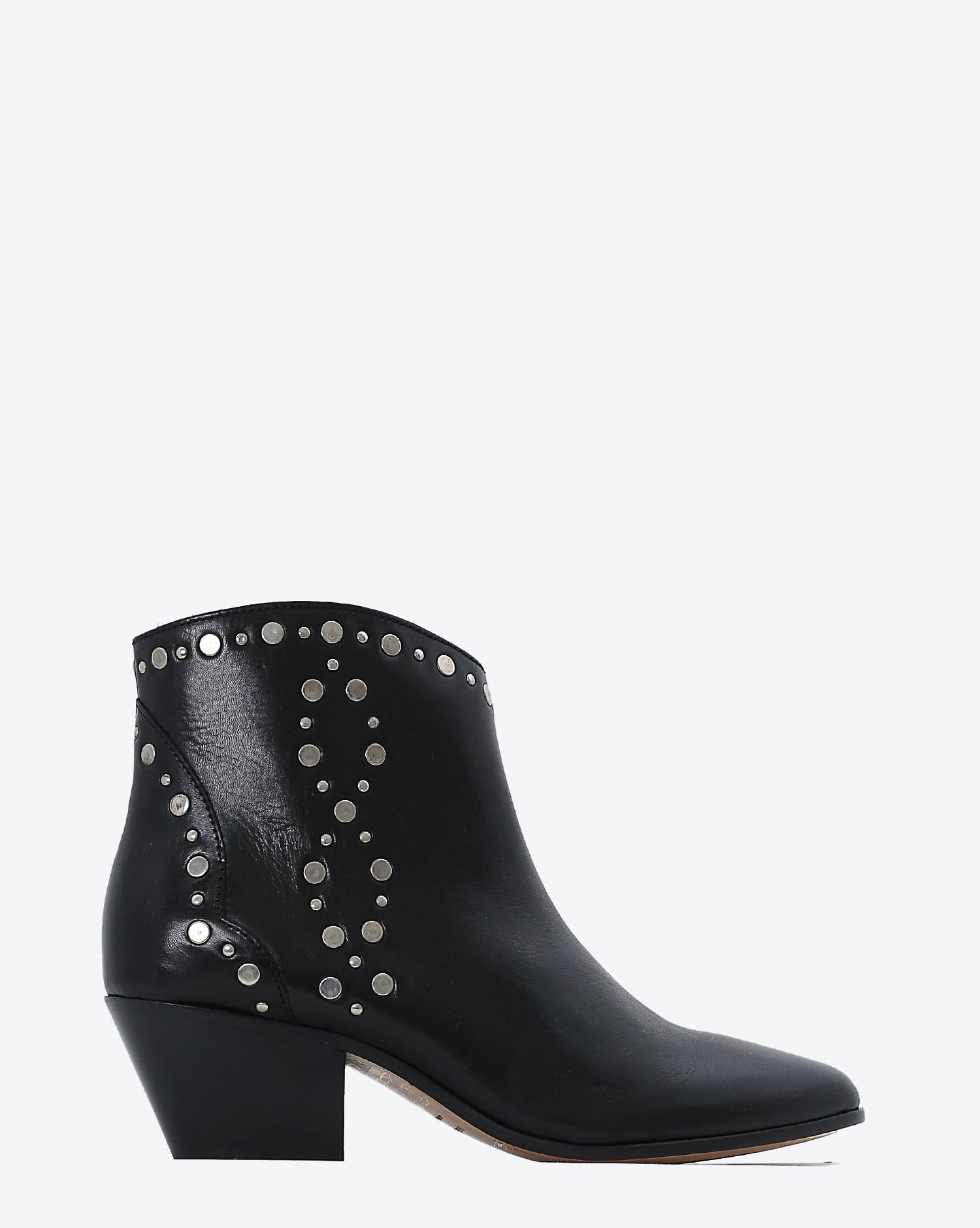 Isabel Marant Chaussures Défilé Boots Dacken - Studded Black  