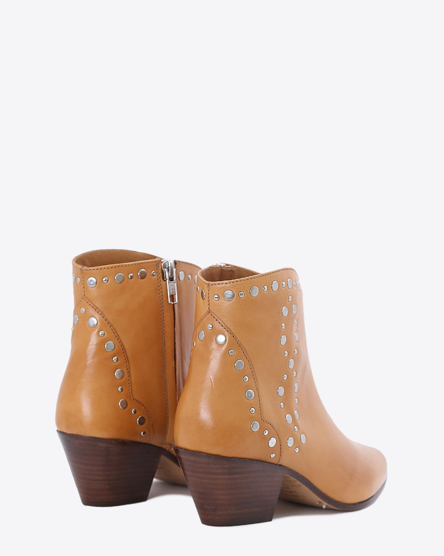 Isabel Marant Chaussures D&eacute;fil&eacute; Boots Dacken - Studded Natural  