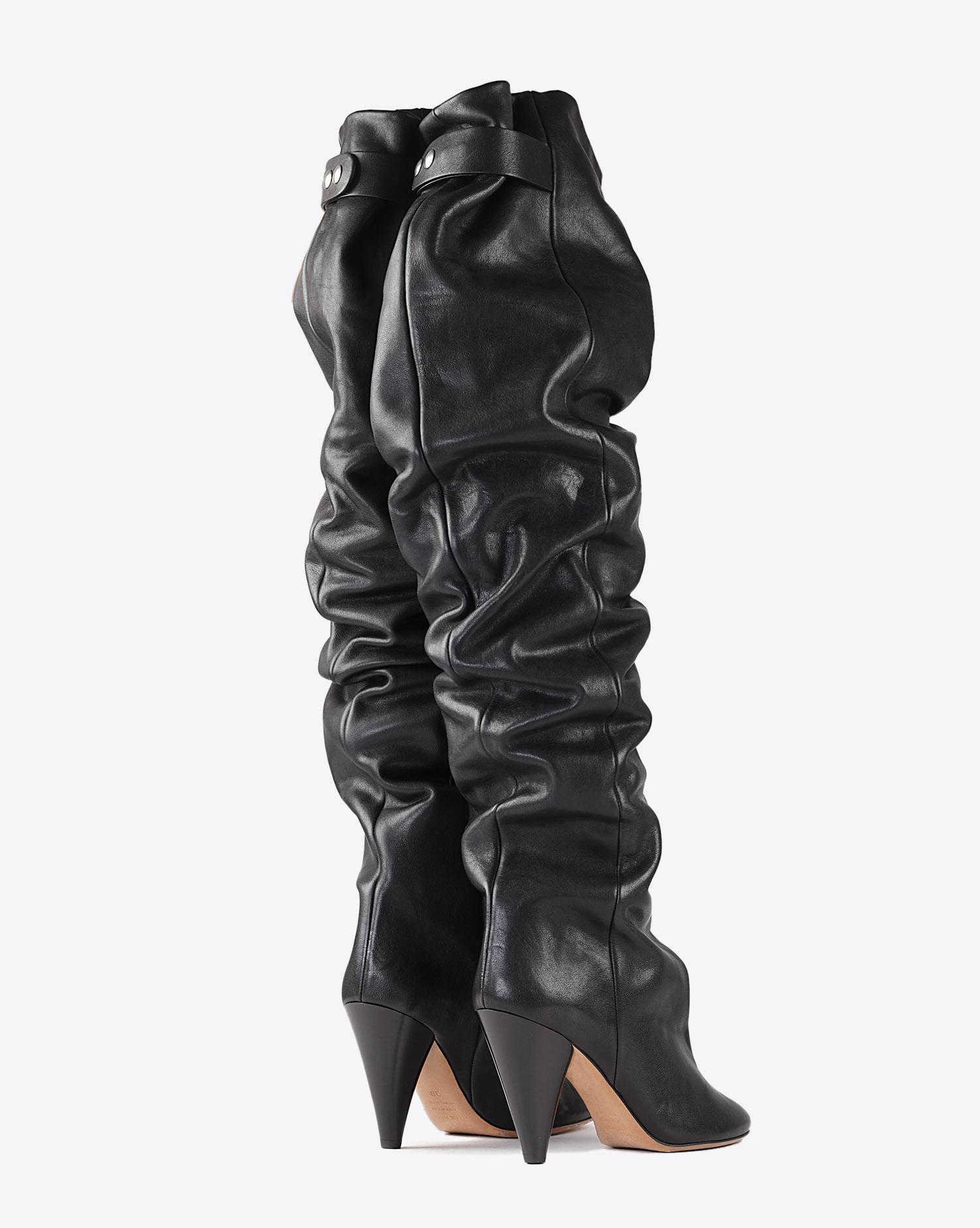 Isabel Marant Chaussures Défilé Cuissardes LIKITA - Black  