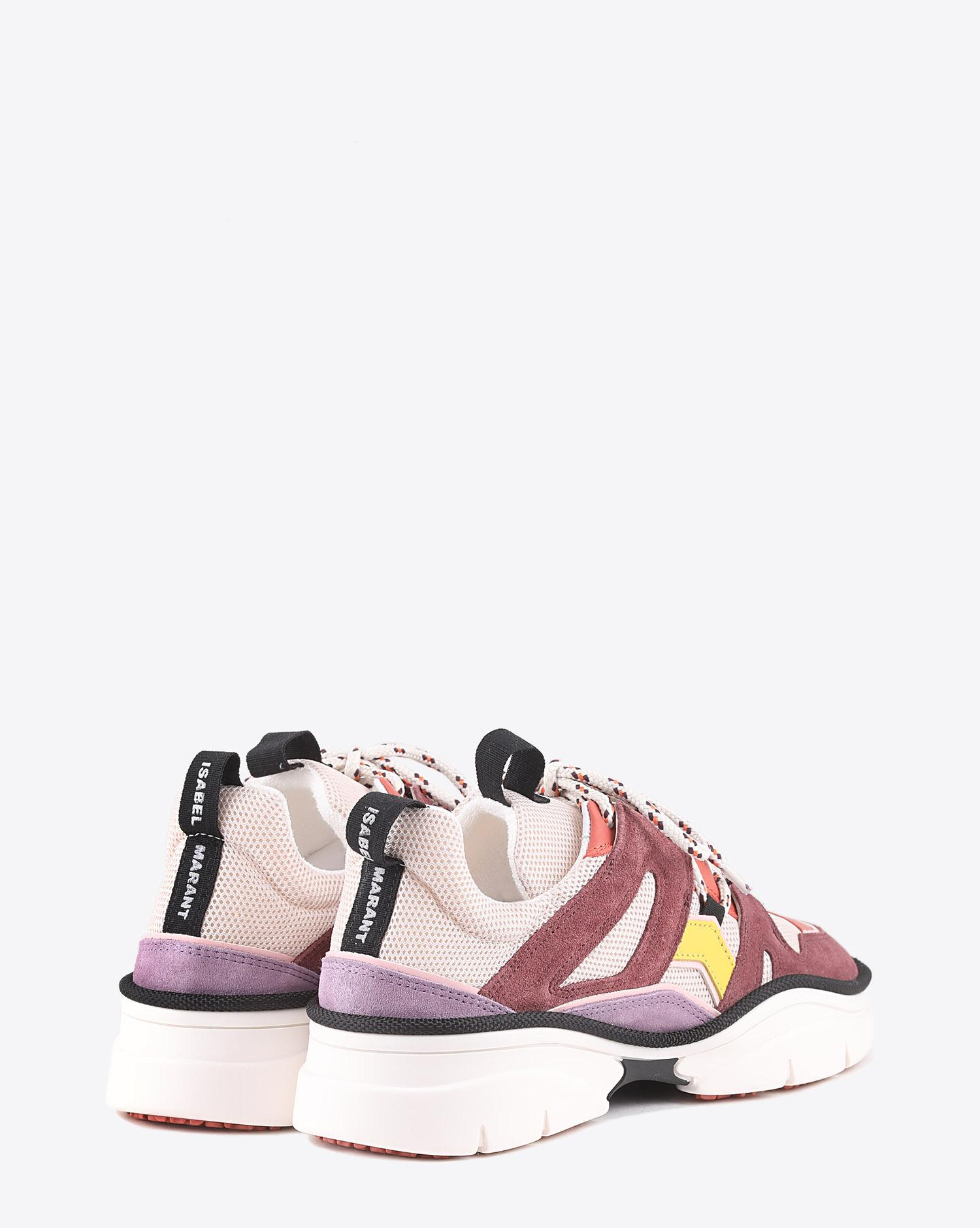 Isabel Marant Chaussures Sneakers KINDSAY - Raspberry   