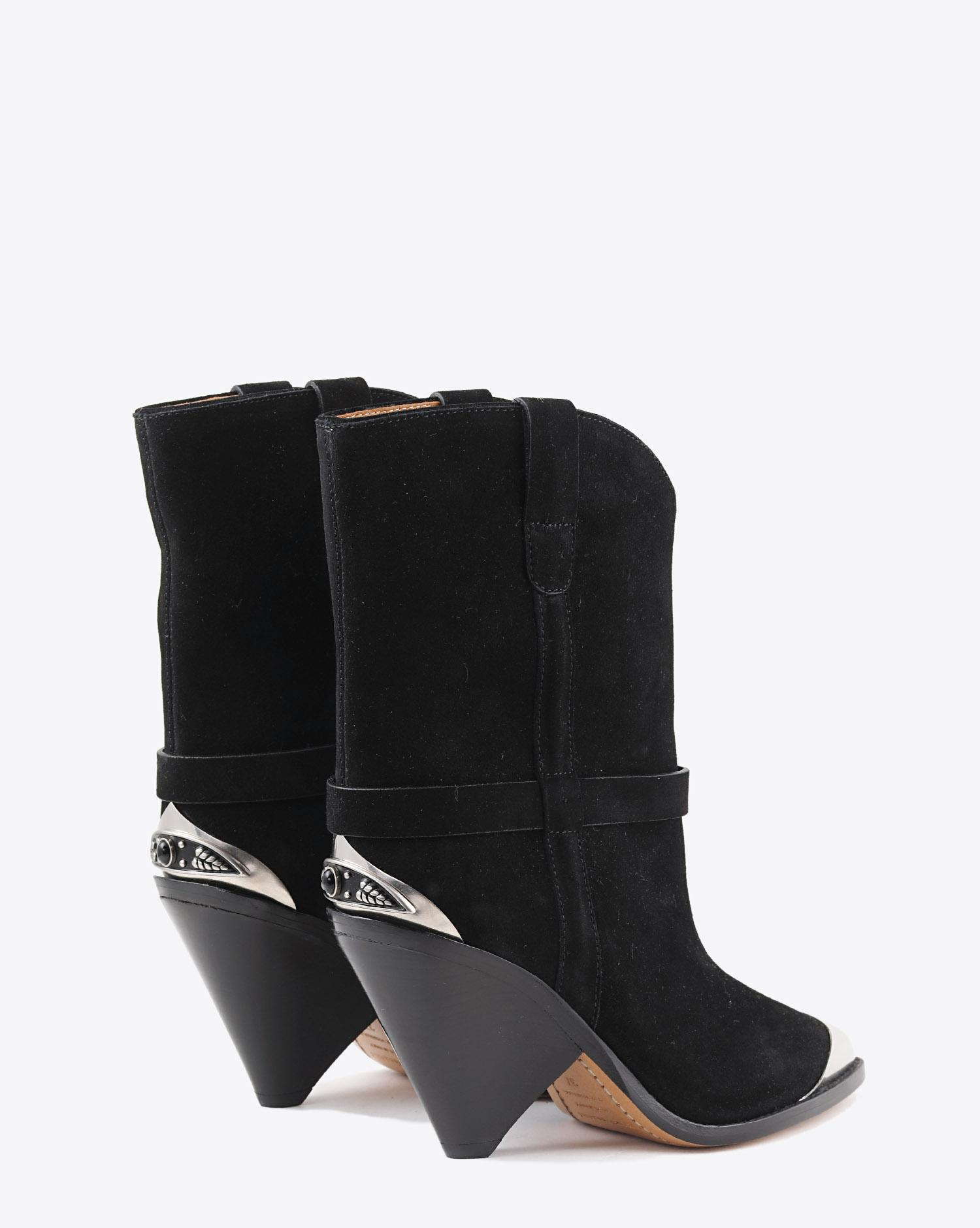 Isabel Marant Etoile Boots LAMSY - Suede Black  