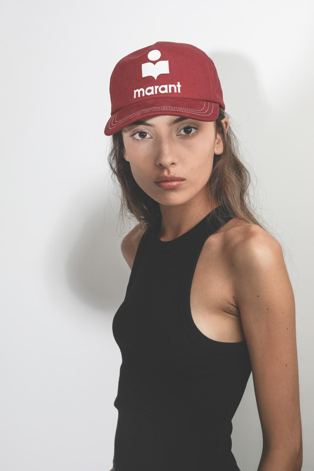 Isabel Marant Etoile Casquette TYRON - Burgundy  