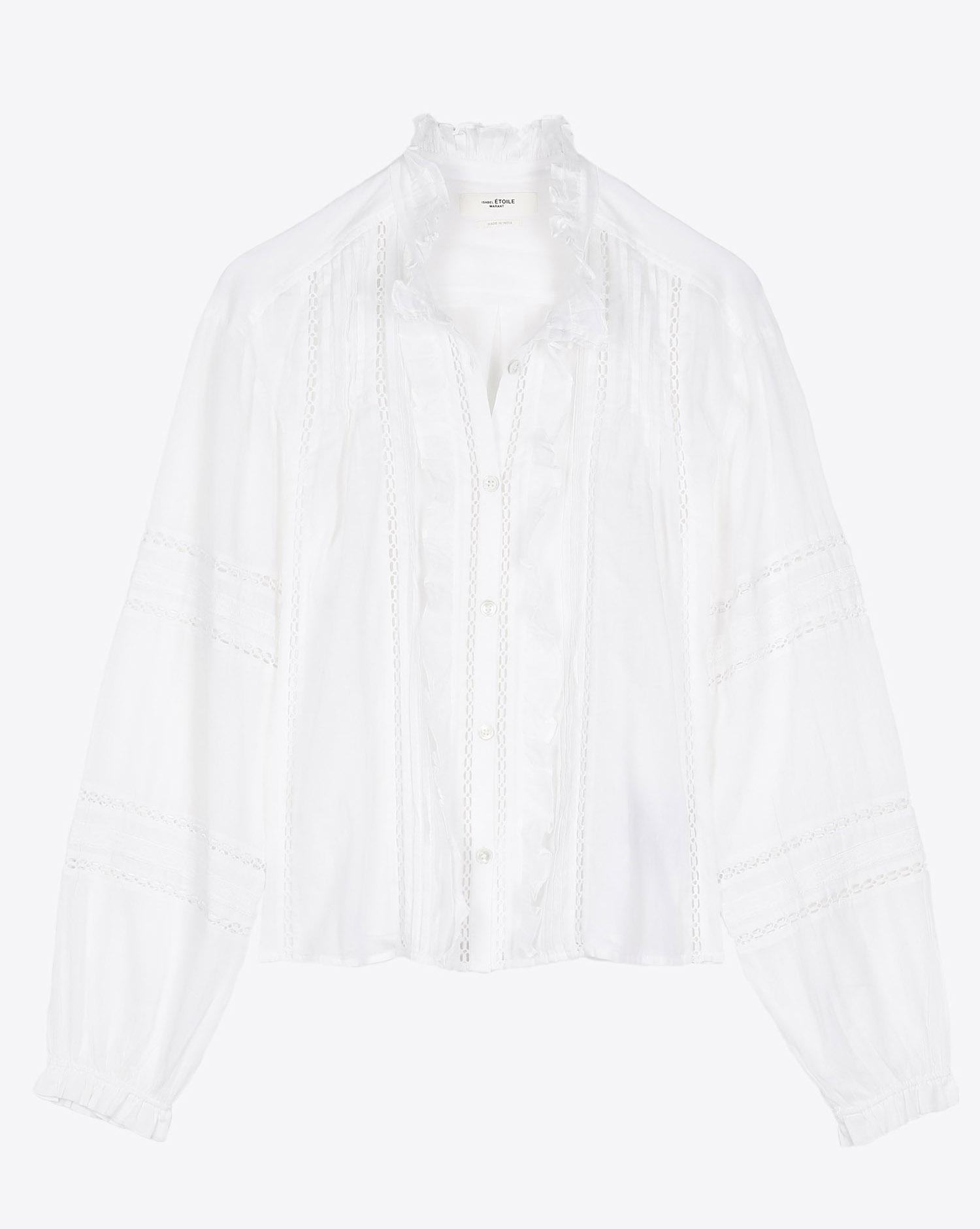 Isabel Marant Etoile Chemise VALDA - White  