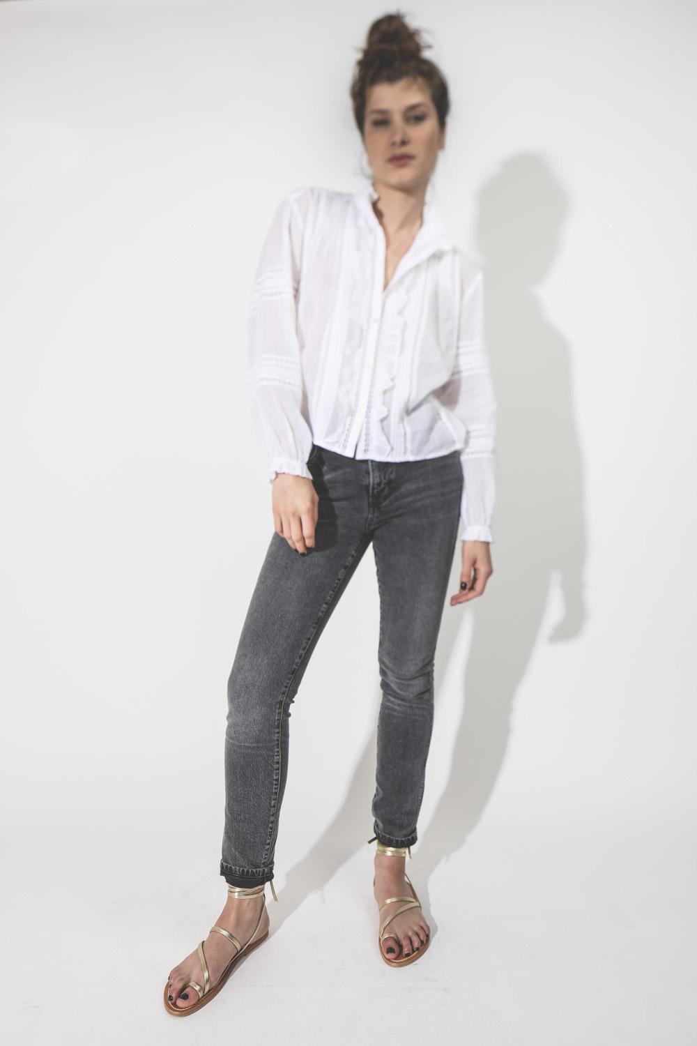 Isabel Marant Etoile Chemise VALDA - White  
