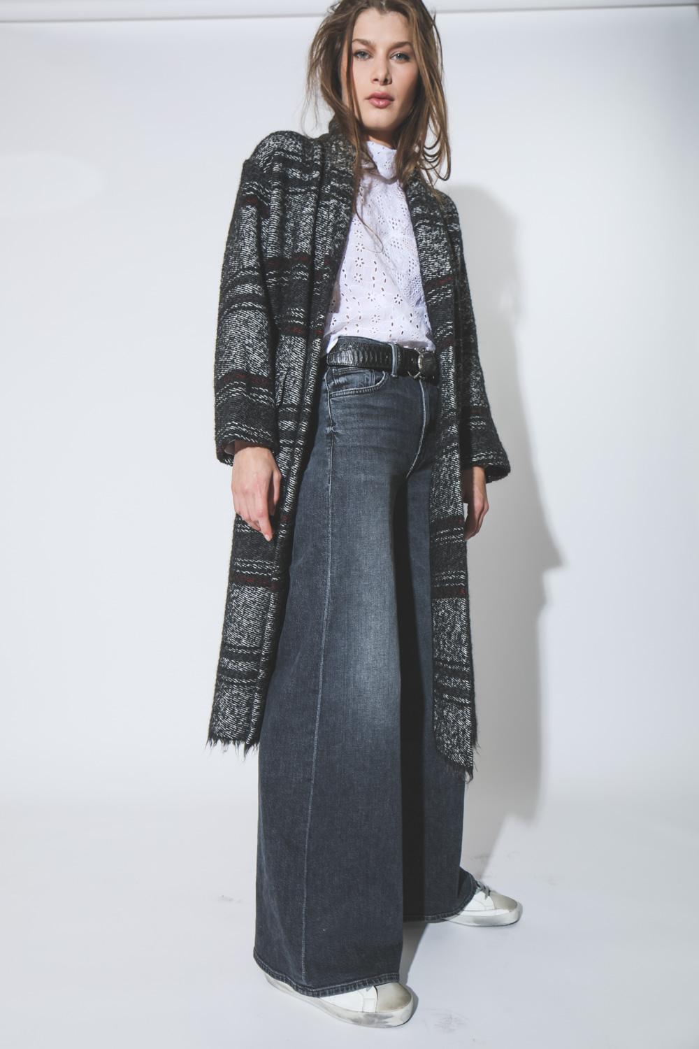 Isabel Marant Etoile Manteau FABY - Faded Black  