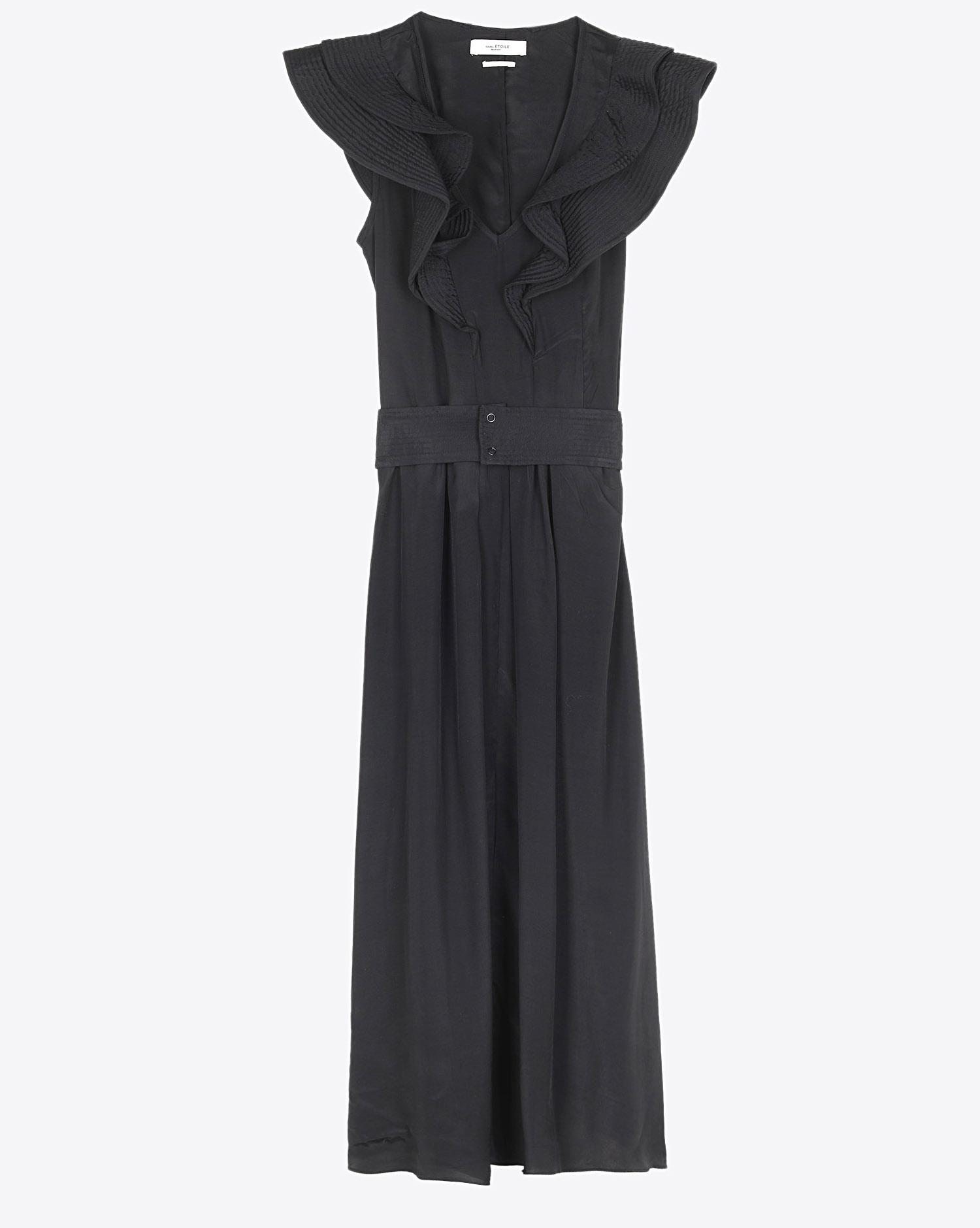 Isabel Marant Etoile Robe CORALINE - Black  