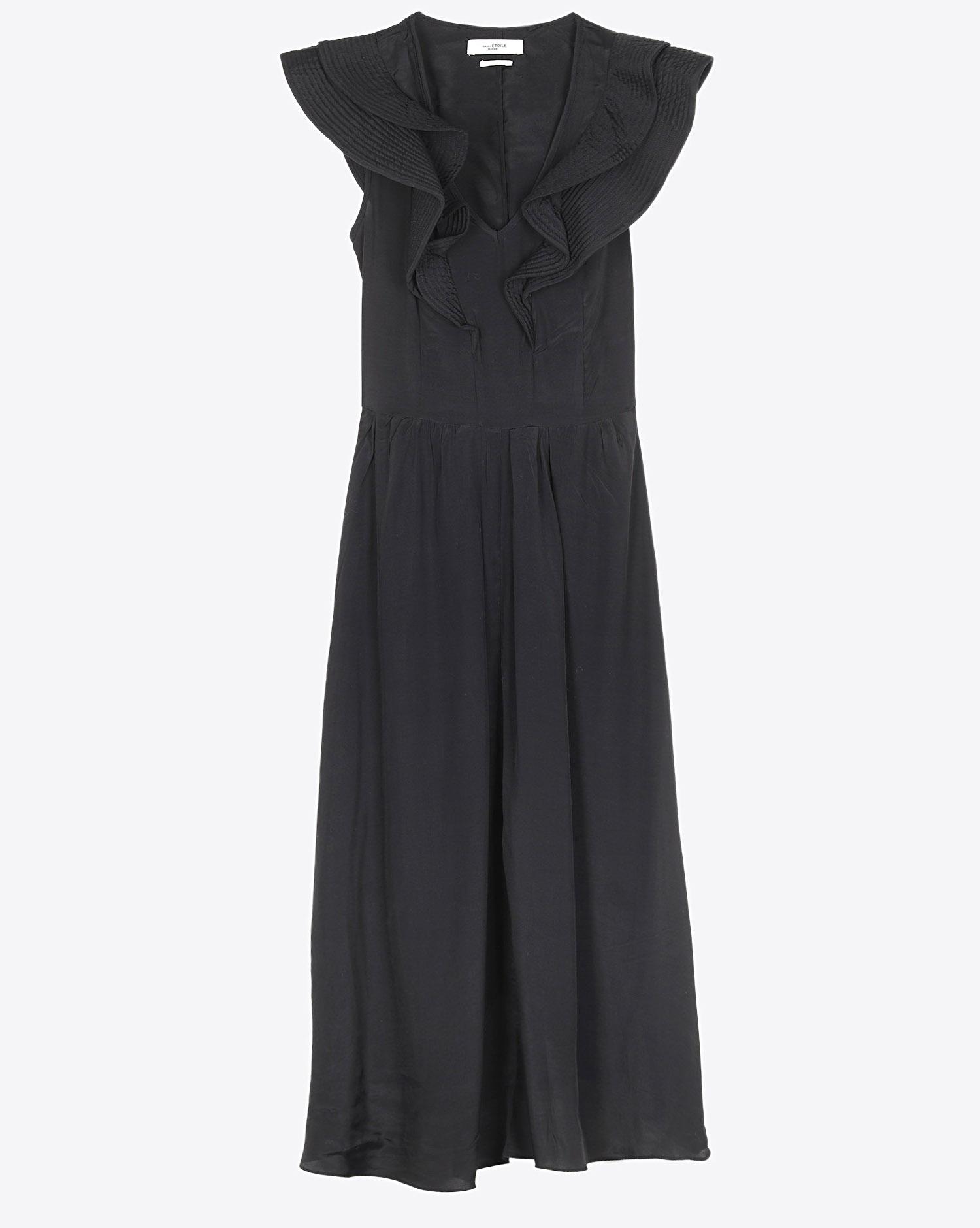 Isabel Marant Etoile Robe CORALINE - Black  