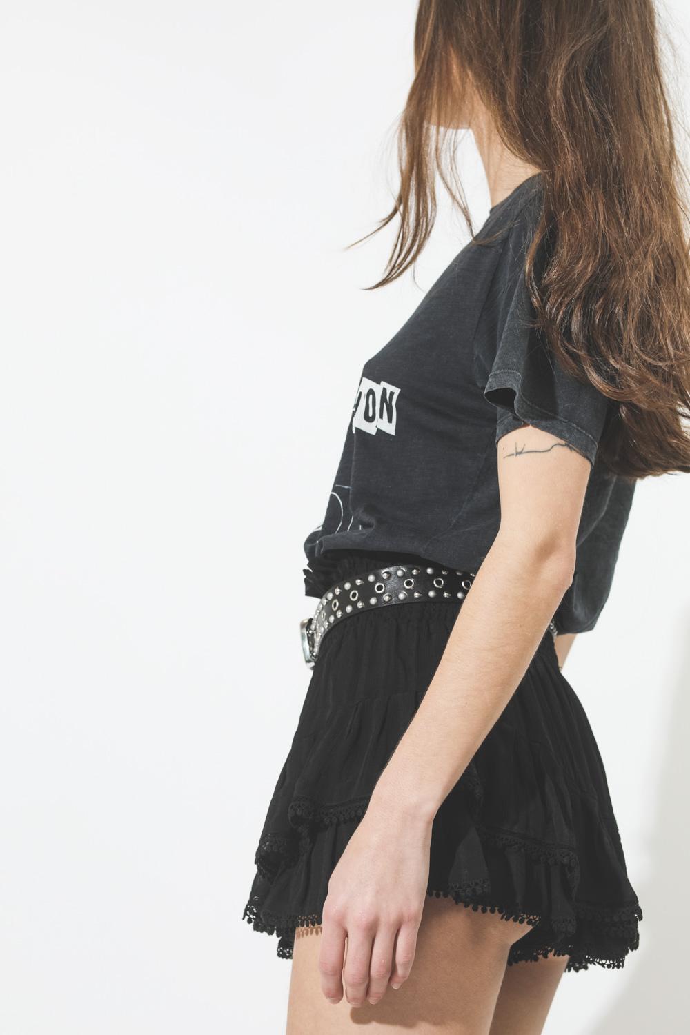 Isabel Marant Etoile Short JANIS - Black  