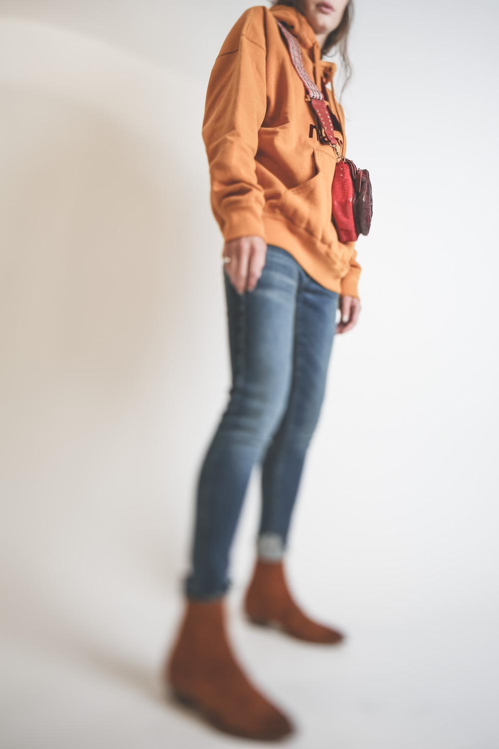 Isabel Marant Etoile Sweatshirt MANSEL - Saffron  
