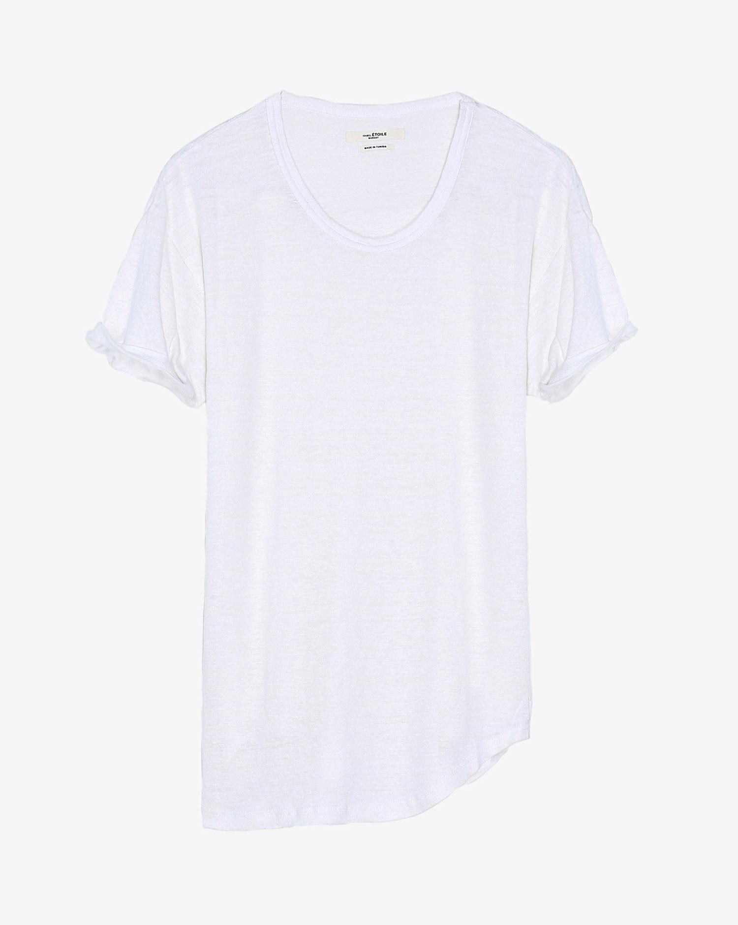 Isabel Marant Etoile Tee Shirt KOLDI - Uni White   