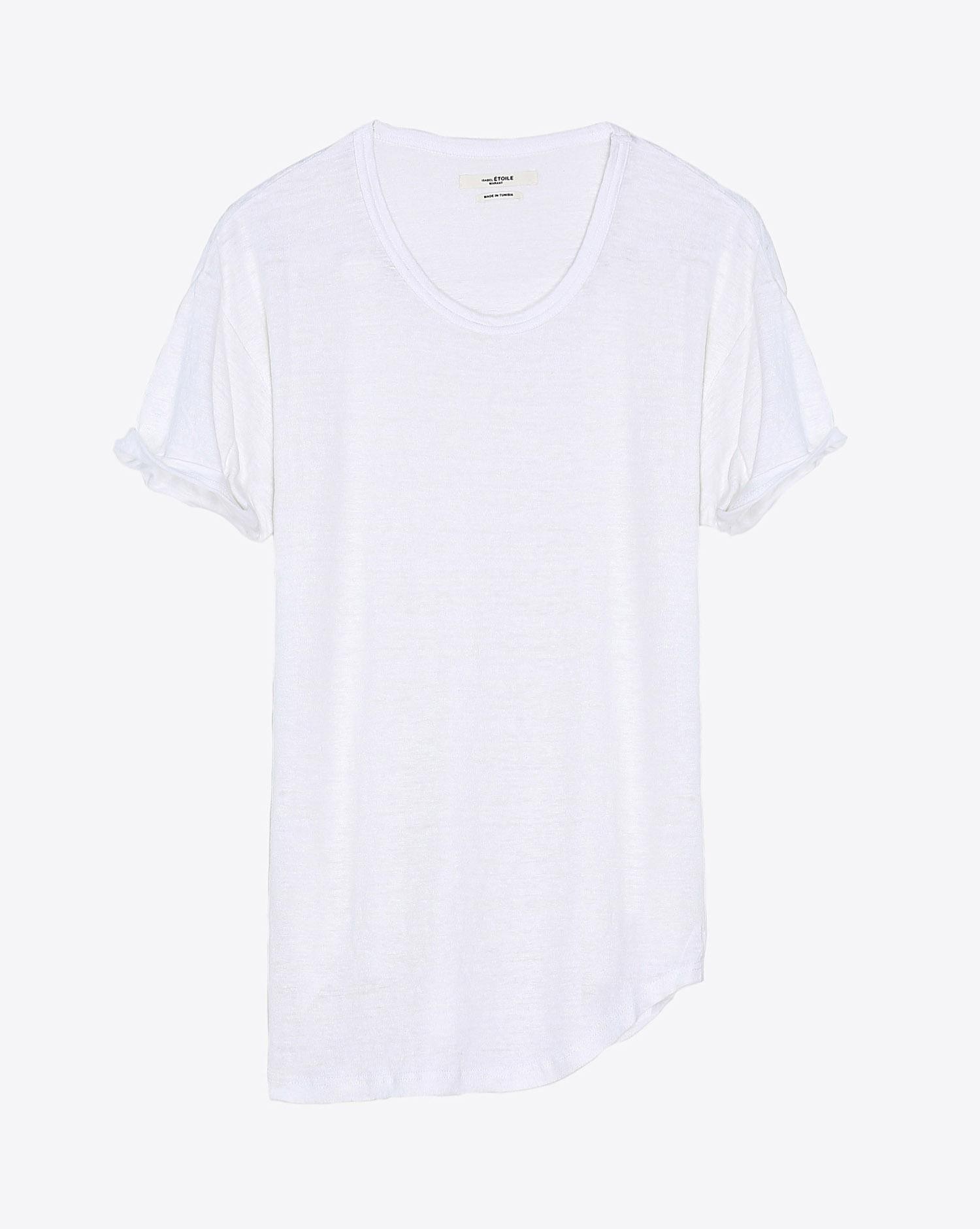 Isabel Marant Etoile Tee Shirt KOLDI - Uni White   