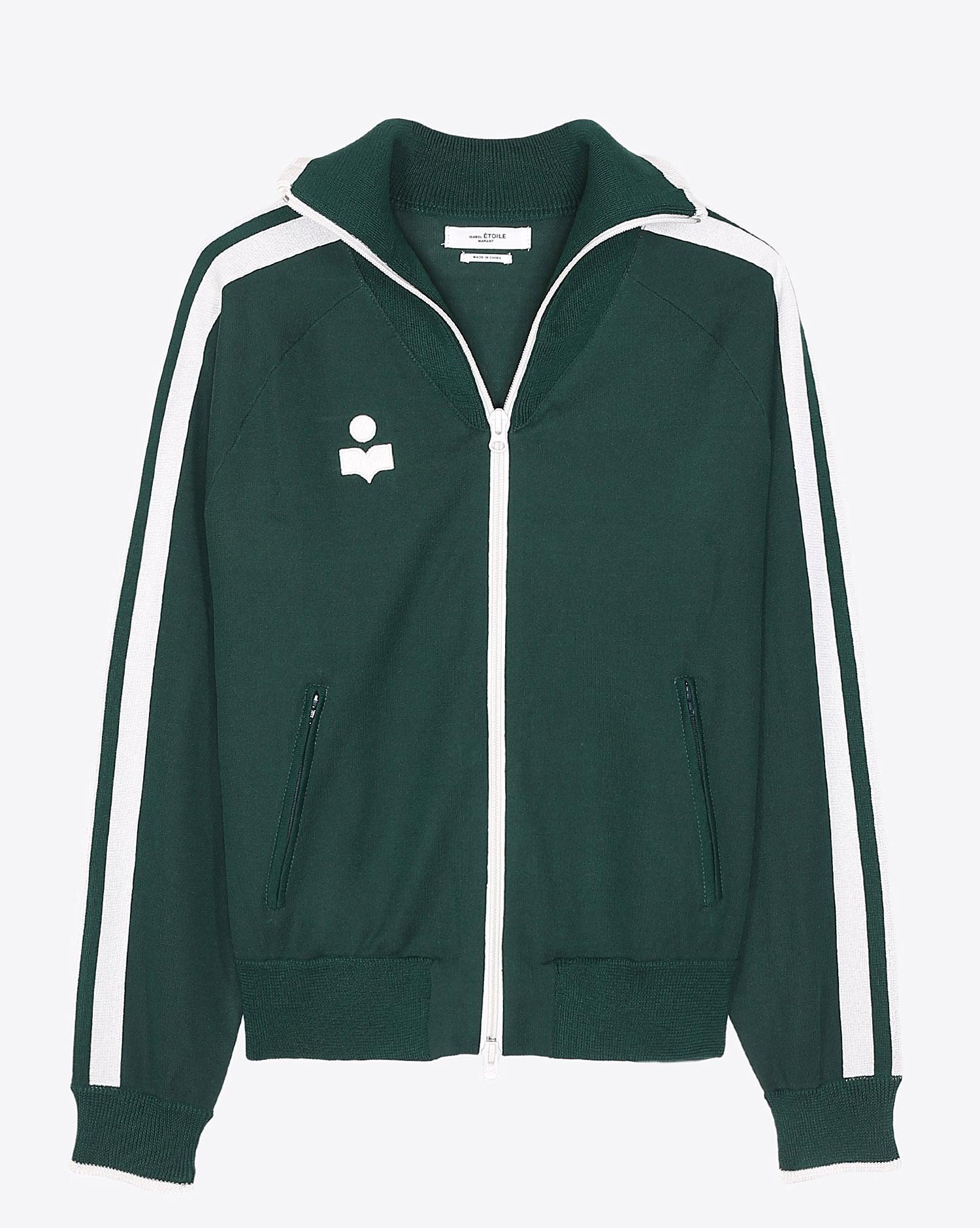 Isabel Marant Etoile Veste DARCEY - Dark Green  
